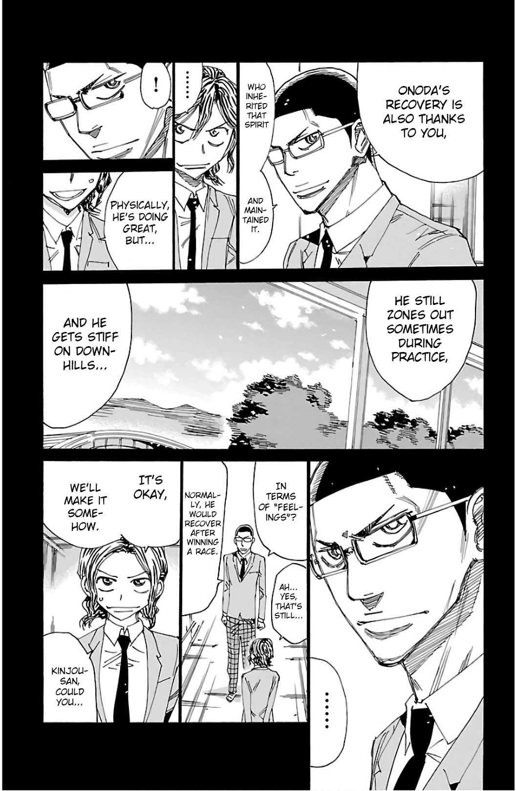 Yowamushi Pedal Chapter 532 page 16 - Chapter 532: Kinjou's Last Job