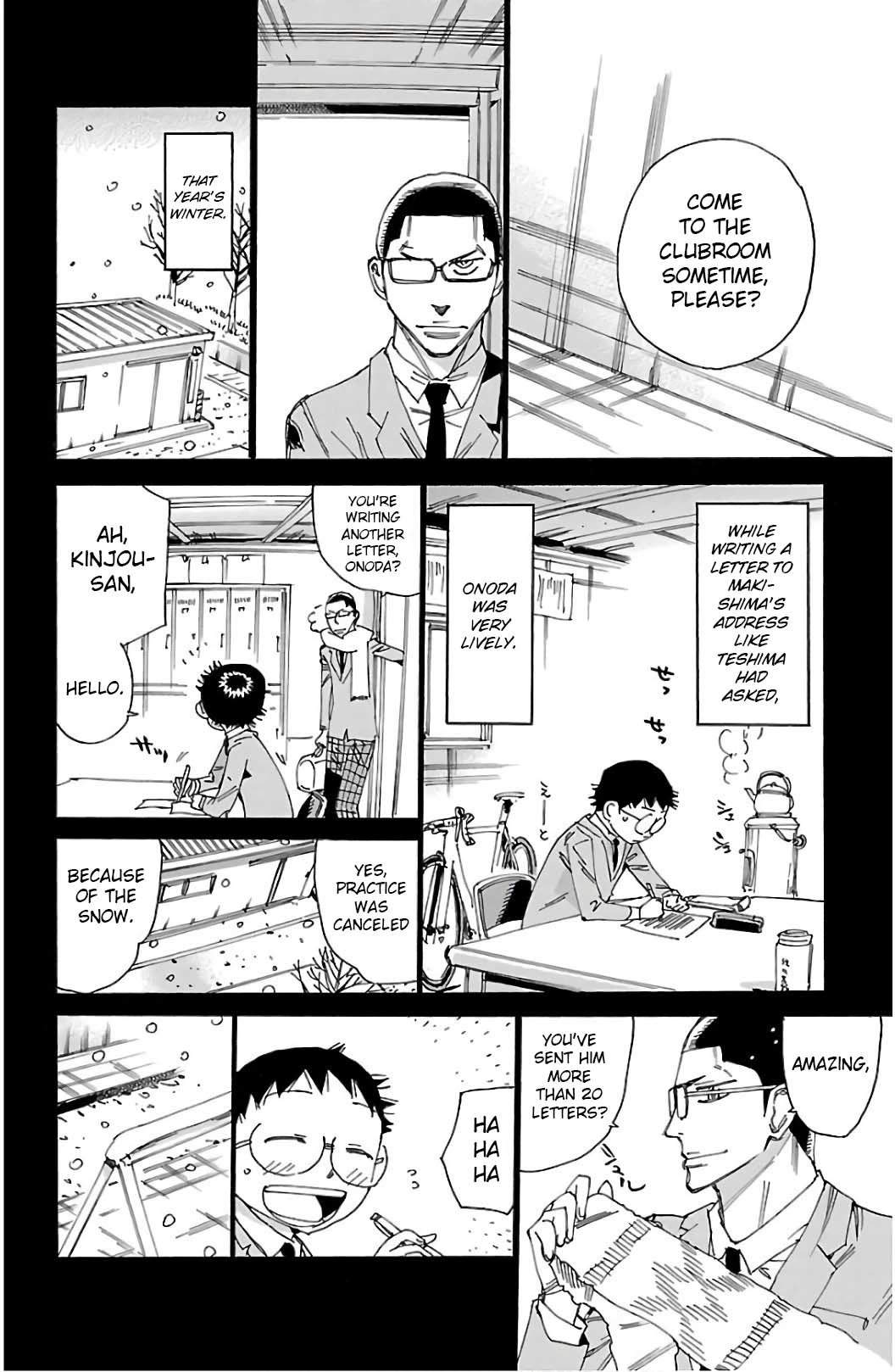 Yowamushi Pedal Chapter 532 page 17 - Chapter 532: Kinjou's Last Job