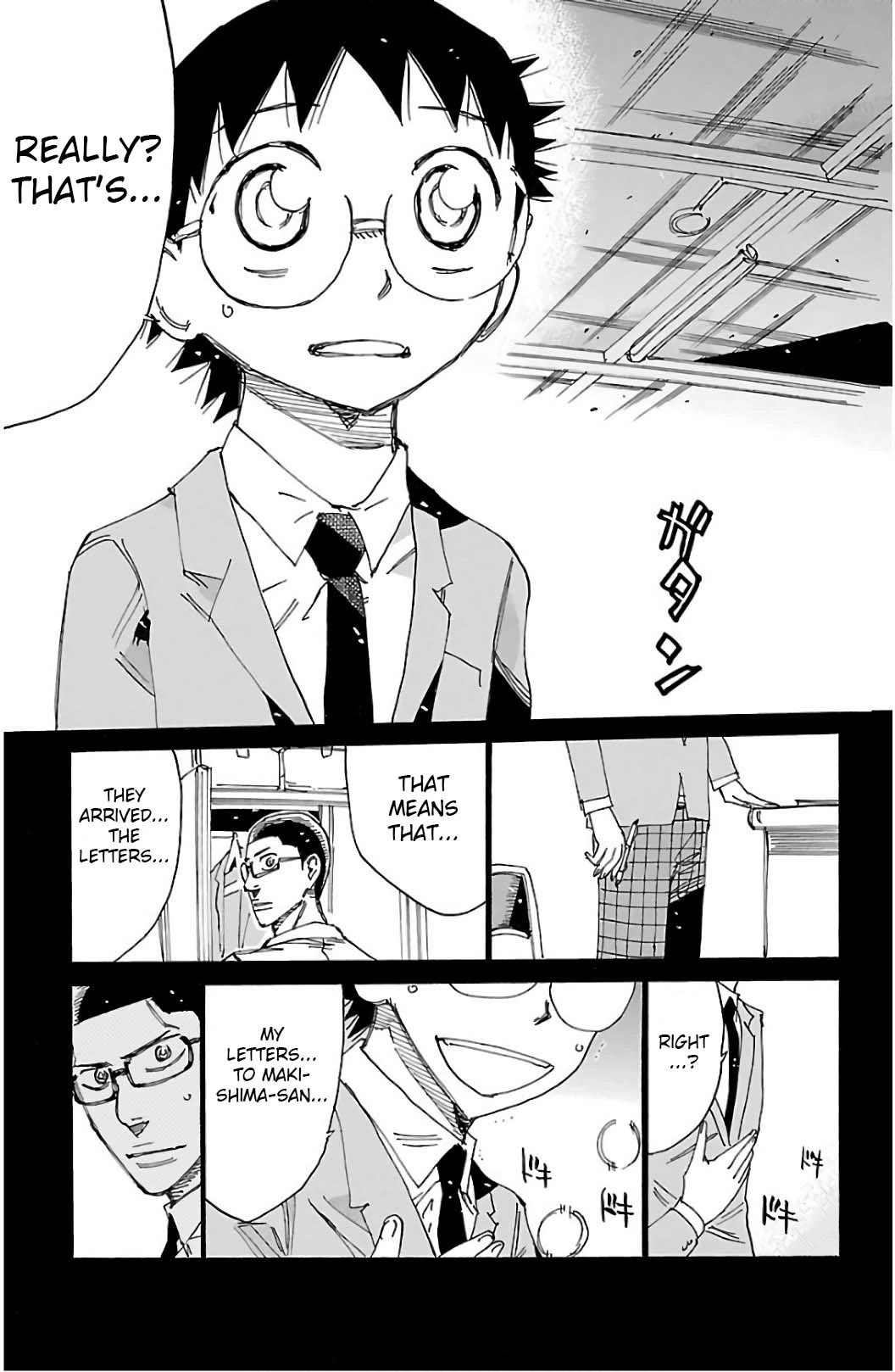 Yowamushi Pedal Chapter 532 page 20 - Chapter 532: Kinjou's Last Job