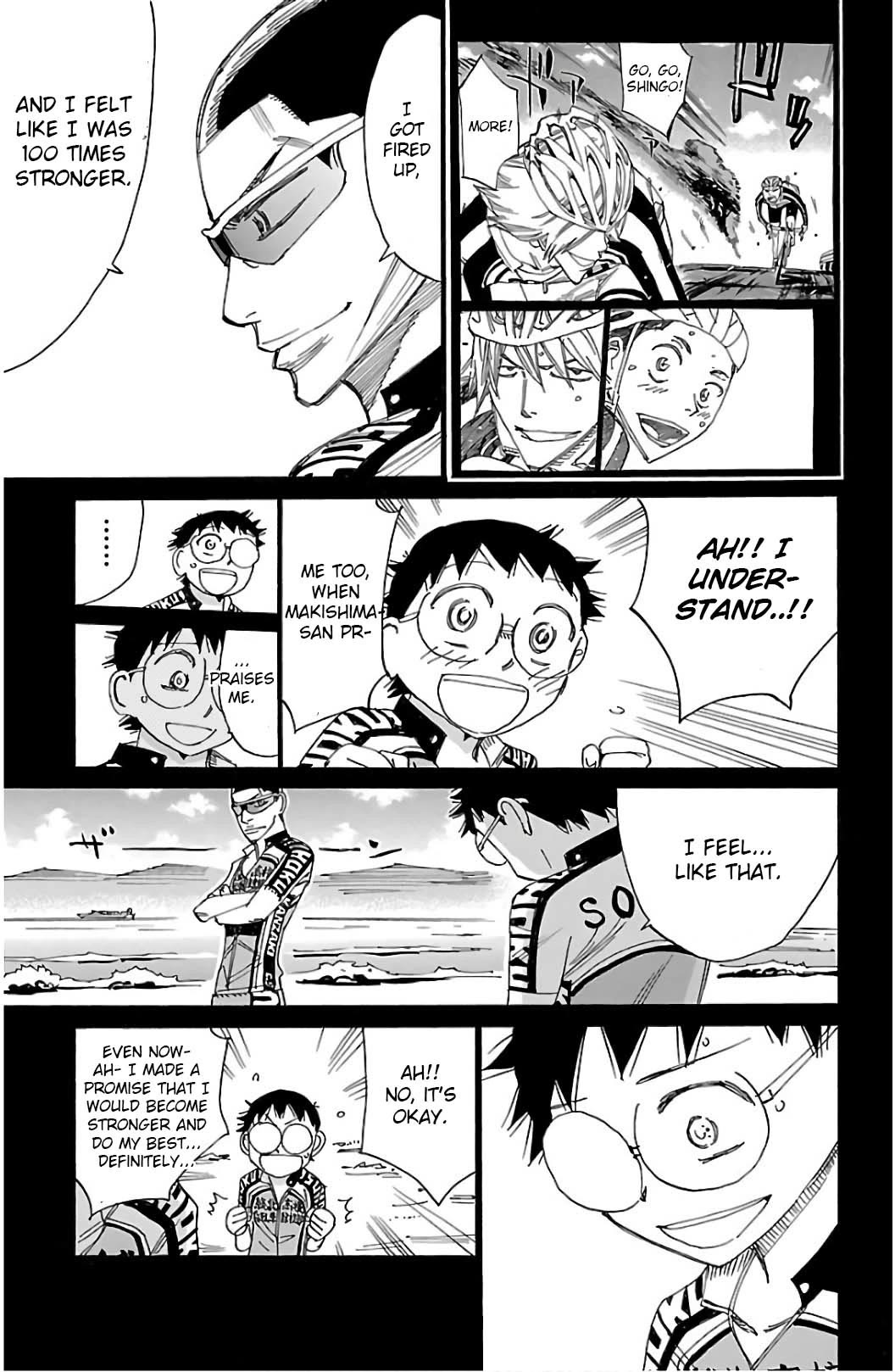 Yowamushi Pedal Chapter 532 page 3 - Chapter 532: Kinjou's Last Job