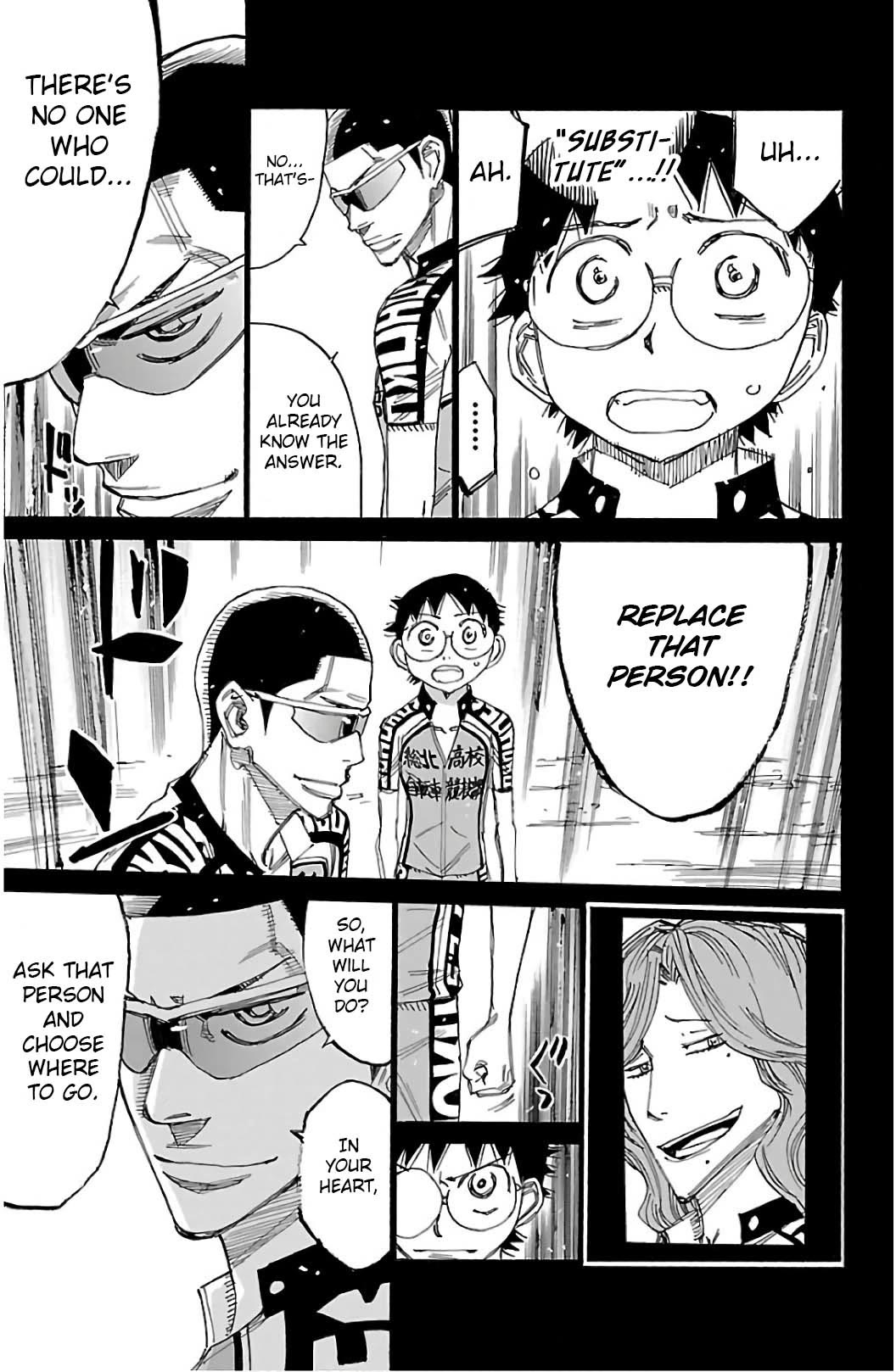 Yowamushi Pedal Chapter 532 page 8 - Chapter 532: Kinjou's Last Job