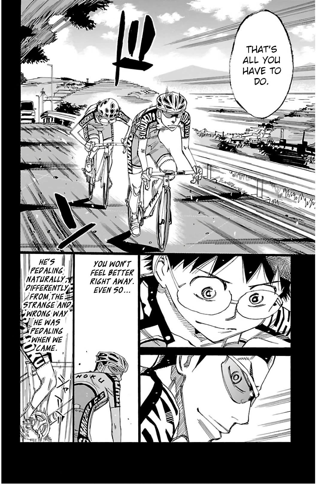 Yowamushi Pedal Chapter 532 page 9 - Chapter 532: Kinjou's Last Job