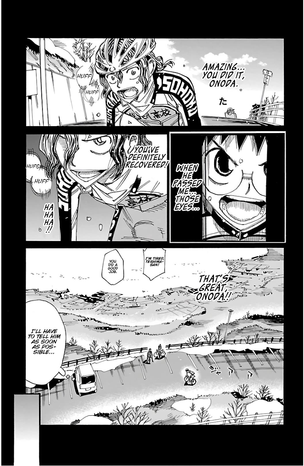 Yowamushi Pedal Chapter 533 page 10 - Chapter 533: Demodulation