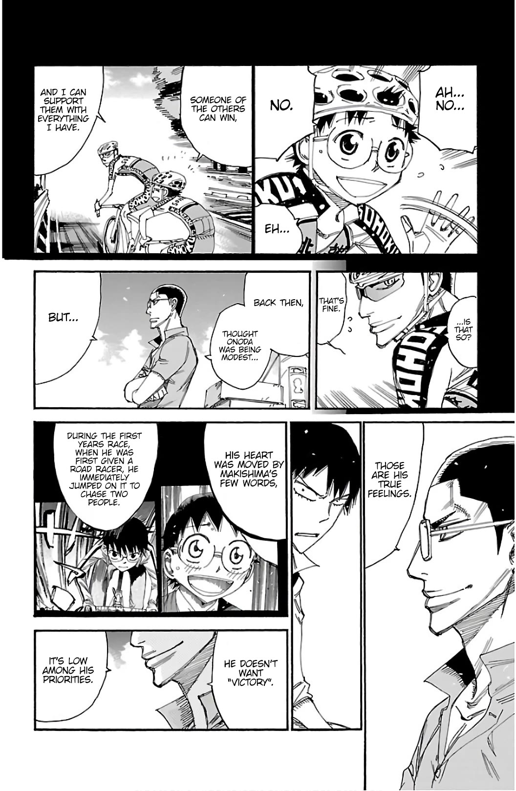 Yowamushi Pedal Chapter 533 page 13 - Chapter 533: Demodulation