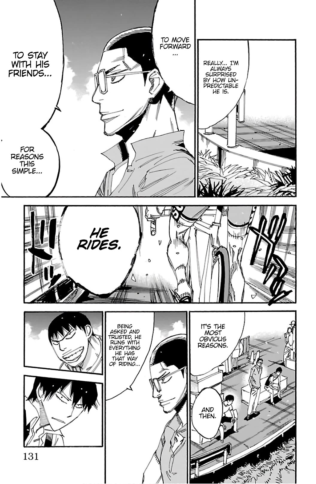 Yowamushi Pedal Chapter 533 page 14 - Chapter 533: Demodulation