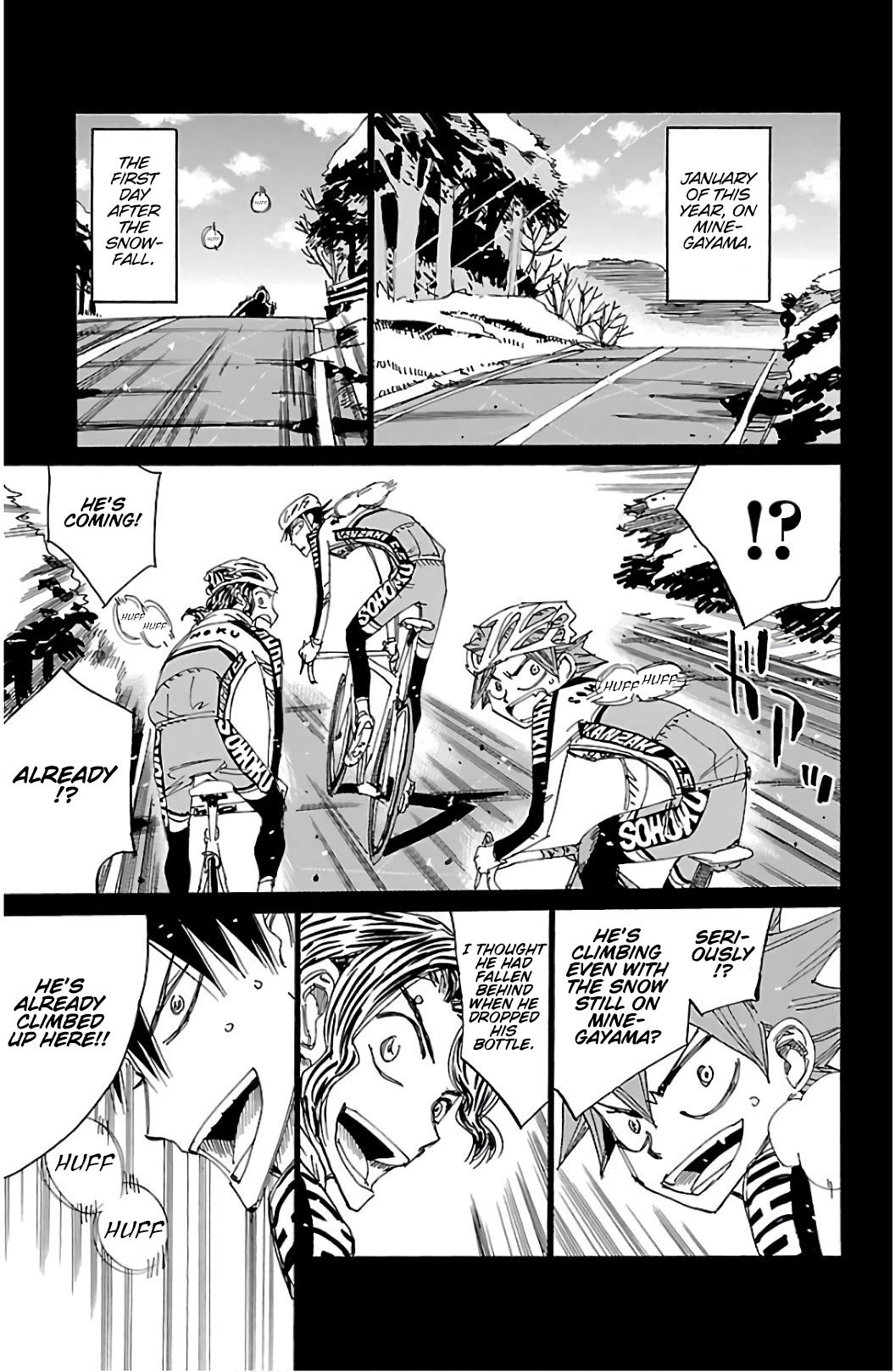 Yowamushi Pedal Chapter 533 page 3 - Chapter 533: Demodulation