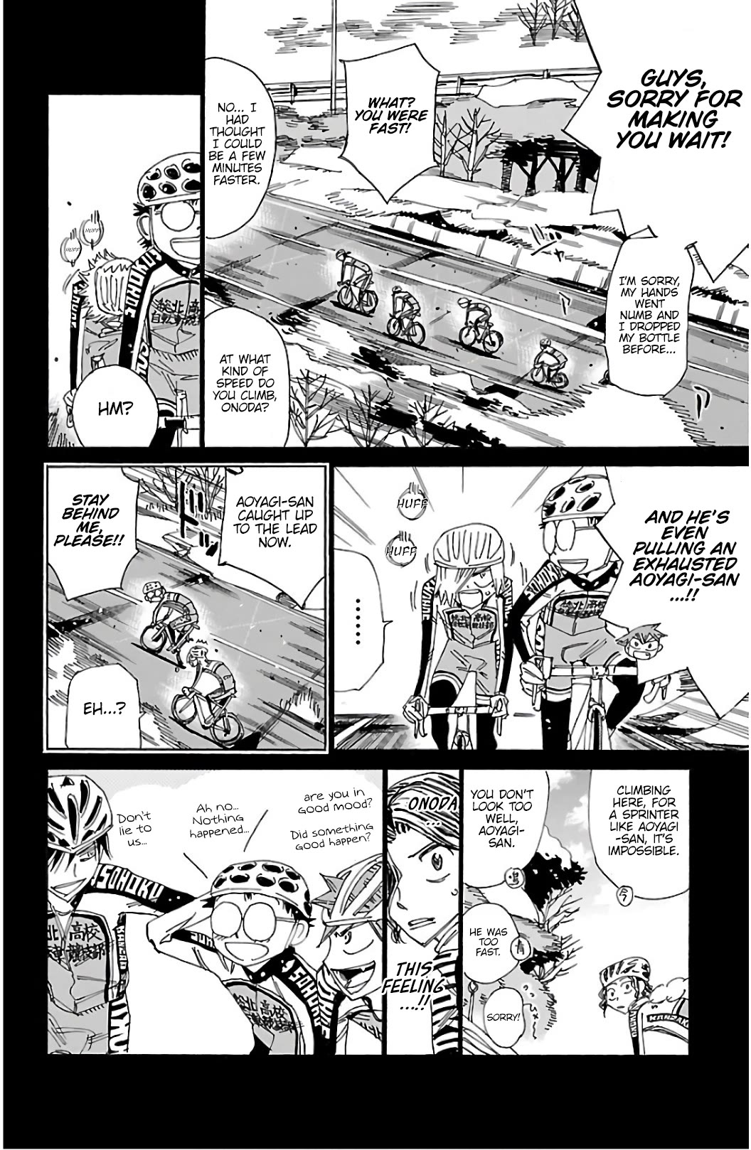 Yowamushi Pedal Chapter 533 page 5 - Chapter 533: Demodulation