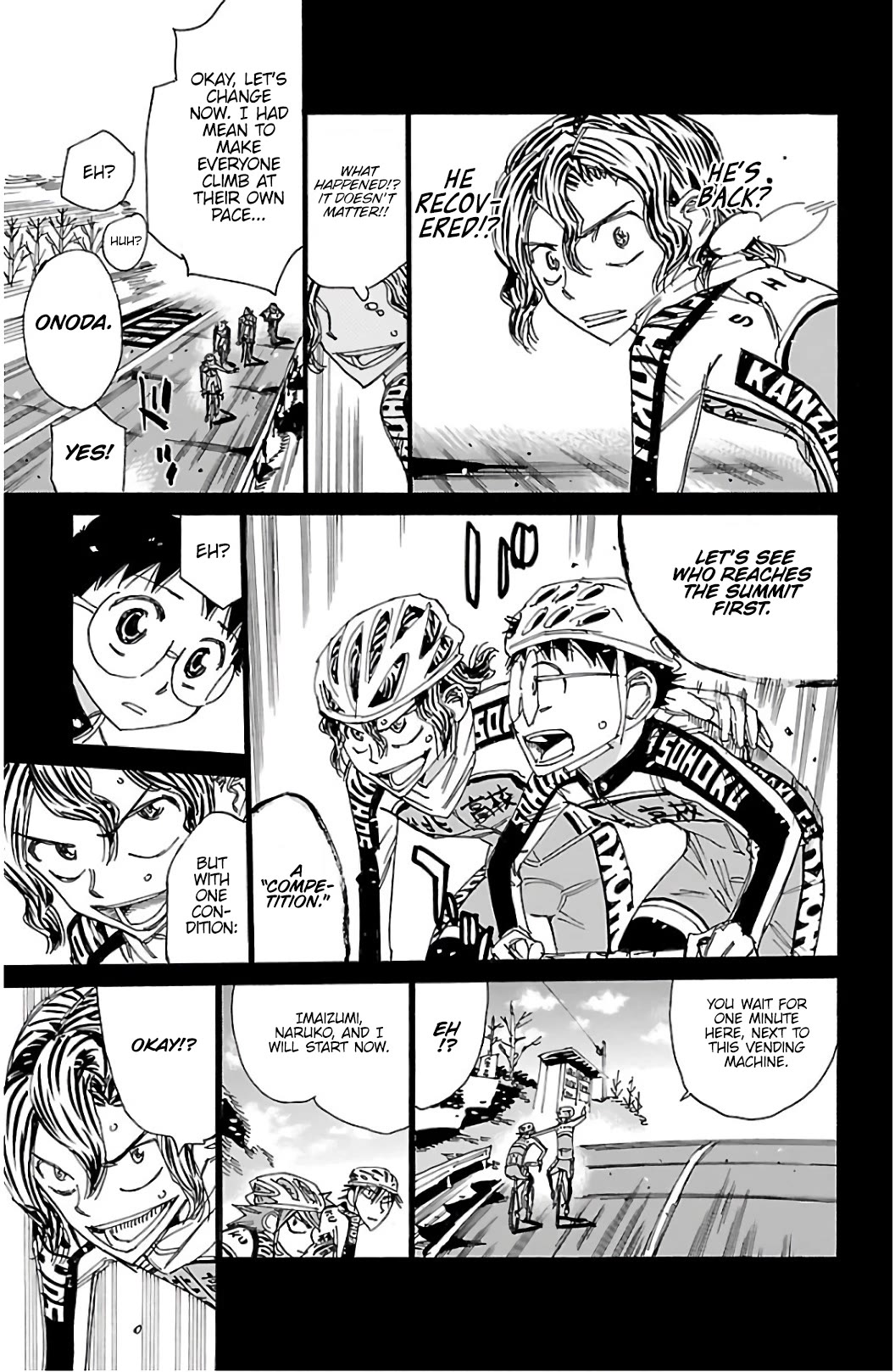 Yowamushi Pedal Chapter 533 page 6 - Chapter 533: Demodulation