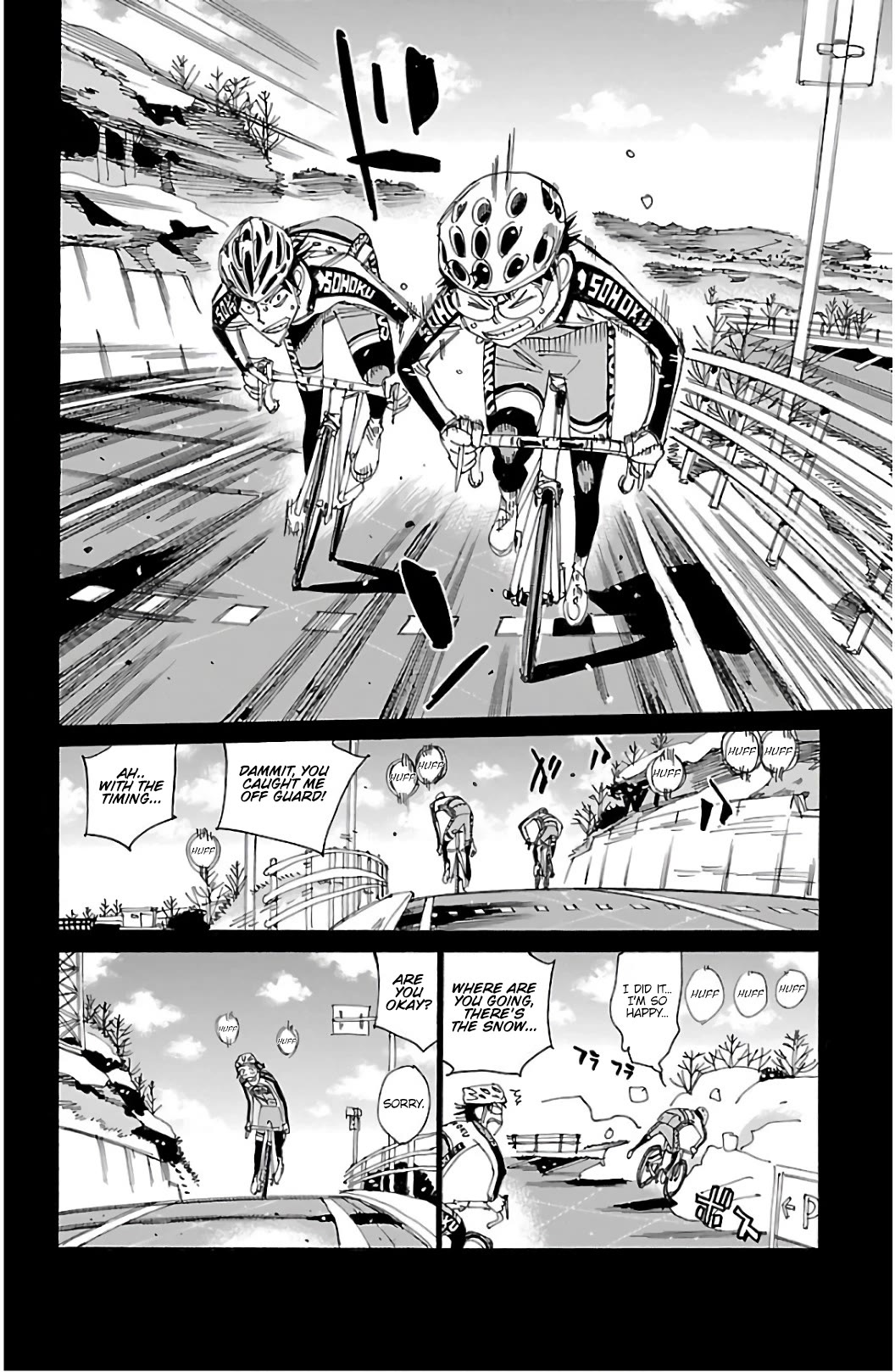 Yowamushi Pedal Chapter 533 page 9 - Chapter 533: Demodulation