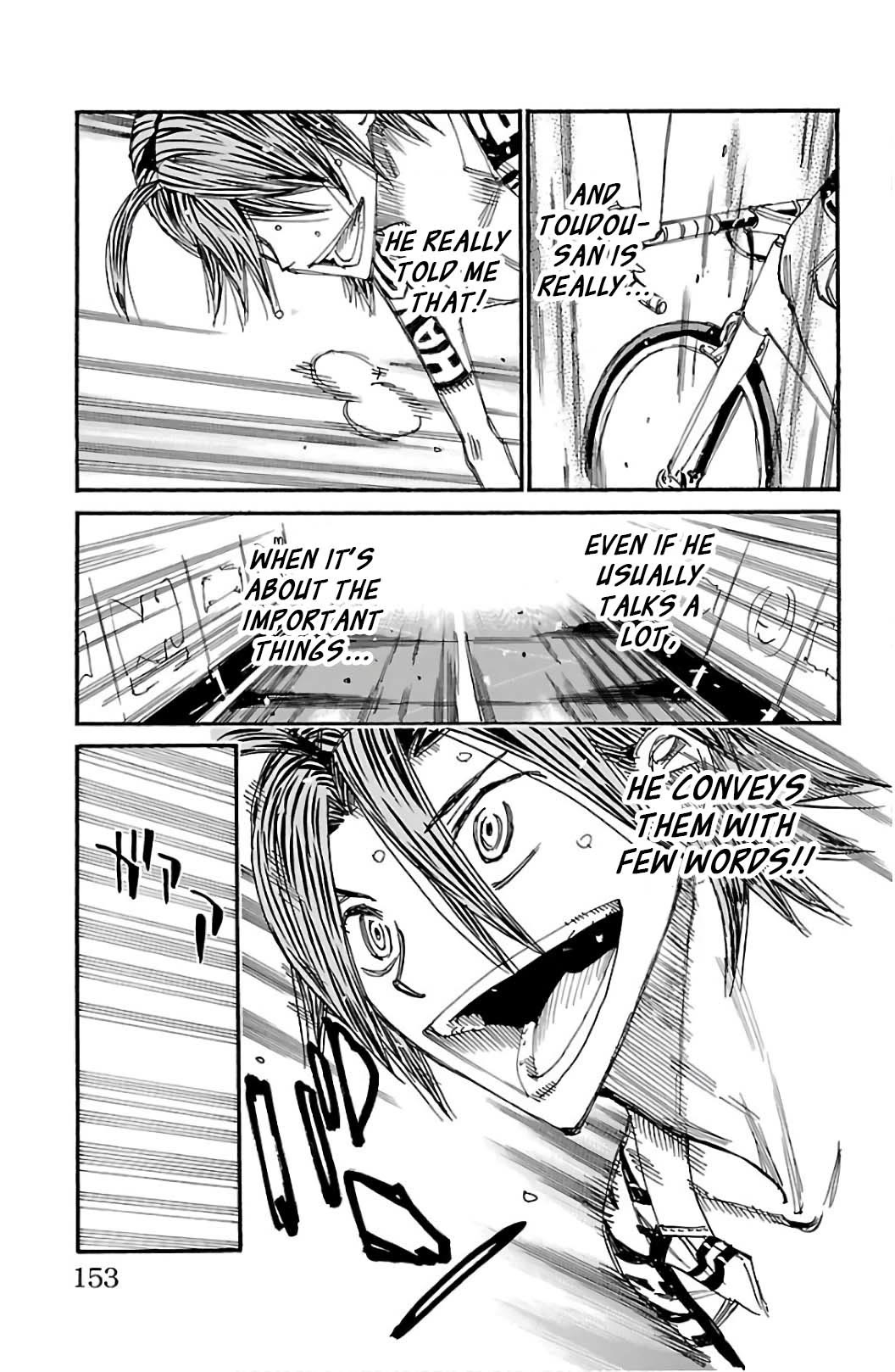 Yowamushi Pedal Chapter 534 page 12 - Chapter 534: The Senpai's Cheer