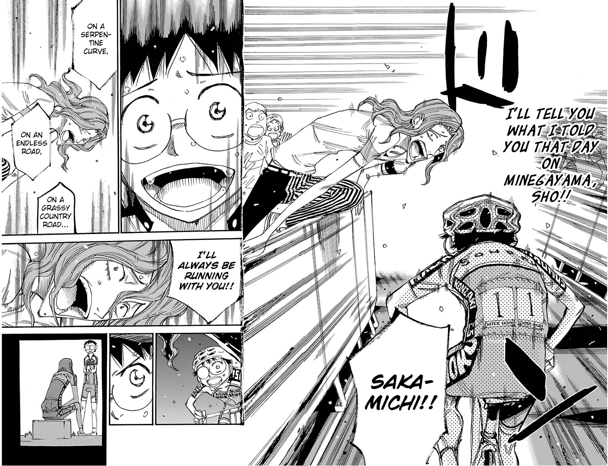 Yowamushi Pedal Chapter 534 page 20 - Chapter 534: The Senpai's Cheer