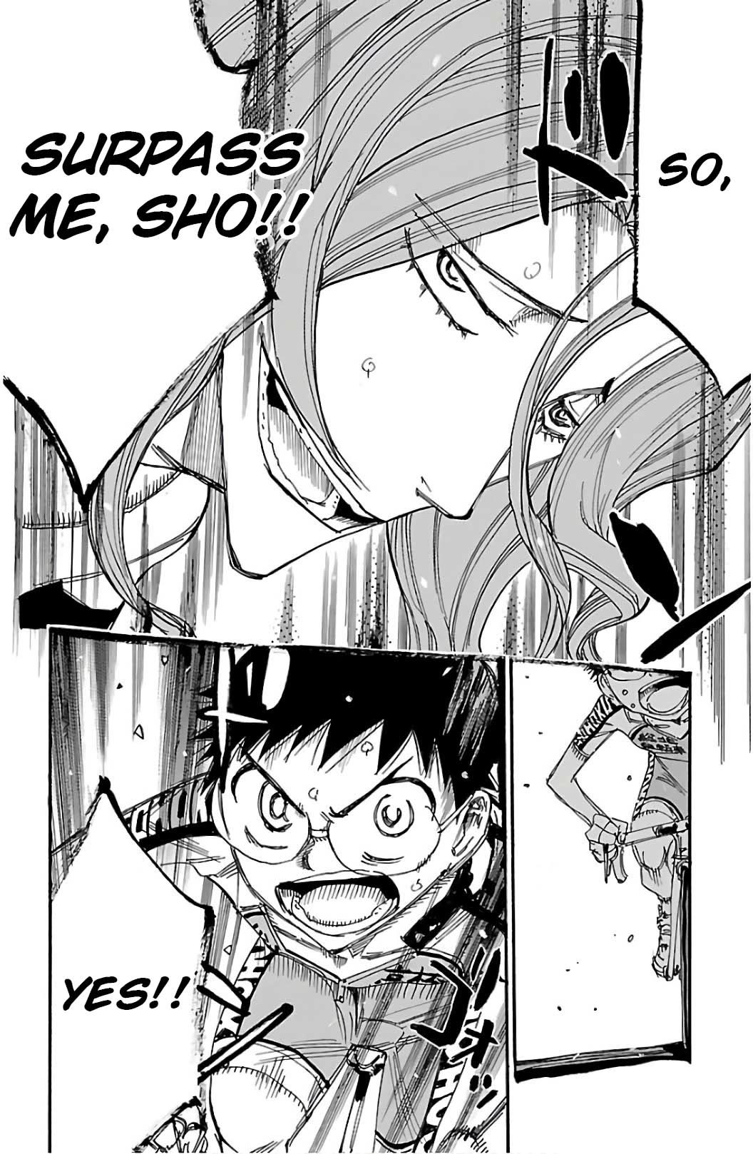 Yowamushi Pedal Chapter 534 page 21 - Chapter 534: The Senpai's Cheer