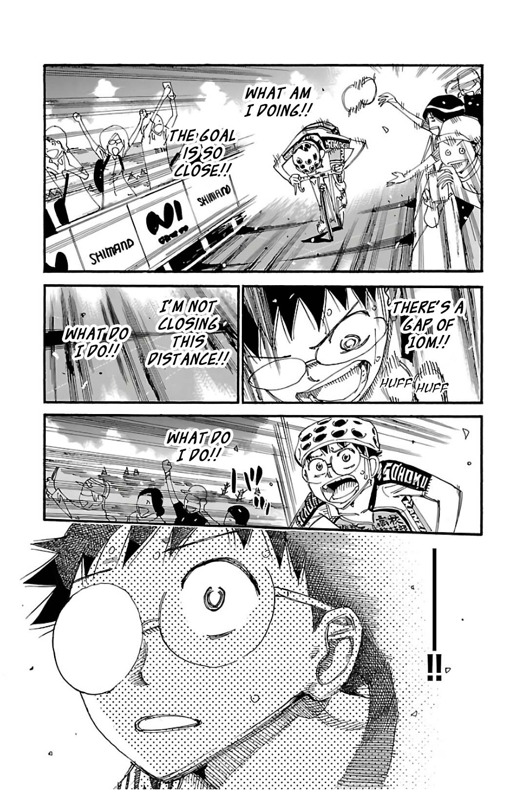 Yowamushi Pedal Chapter 534 page 3 - Chapter 534: The Senpai's Cheer