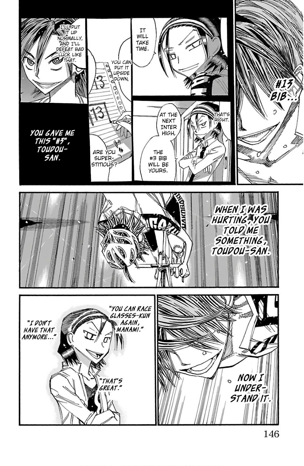Yowamushi Pedal Chapter 534 page 6 - Chapter 534: The Senpai's Cheer