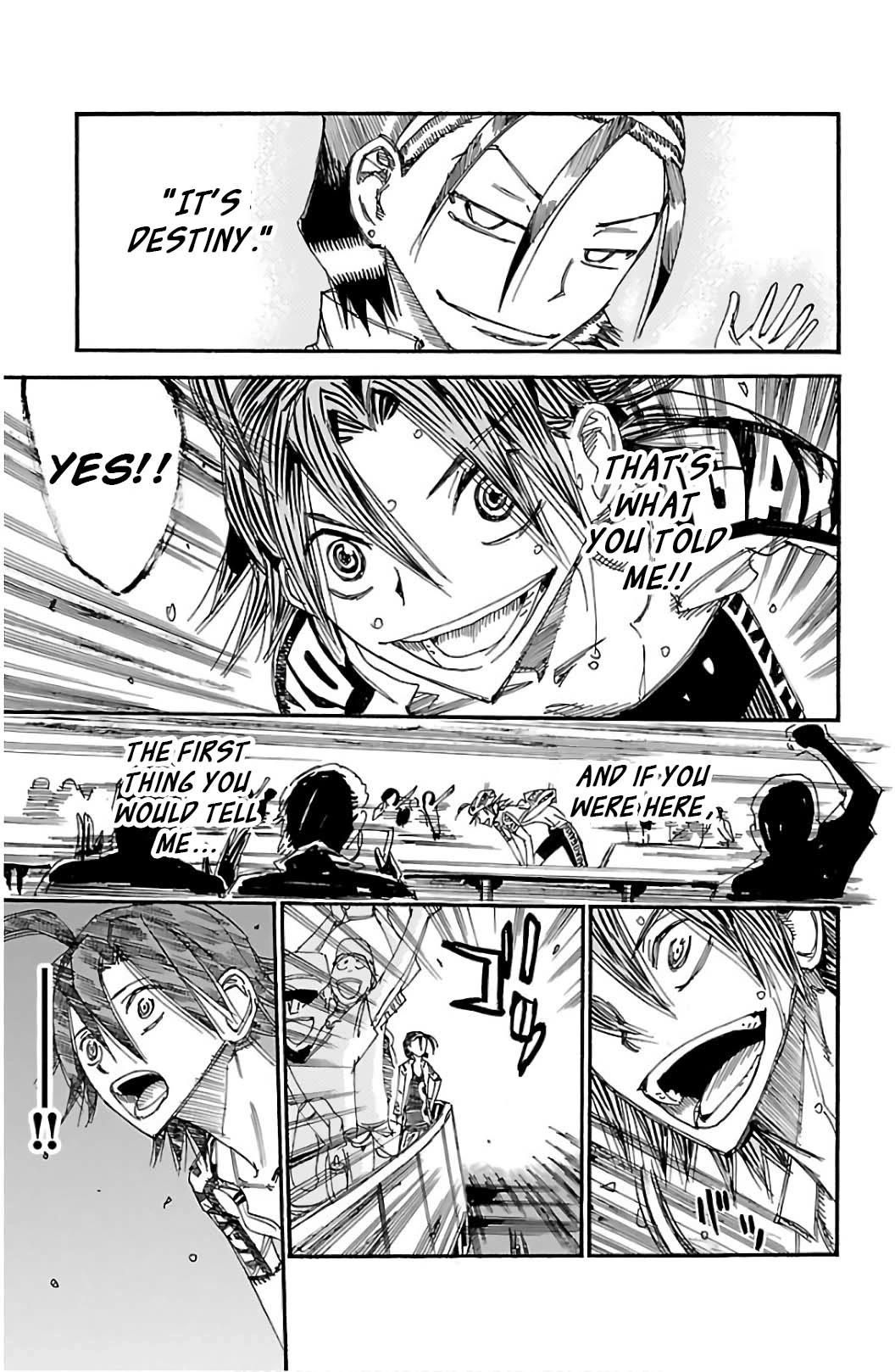 Yowamushi Pedal Chapter 534 page 7 - Chapter 534: The Senpai's Cheer