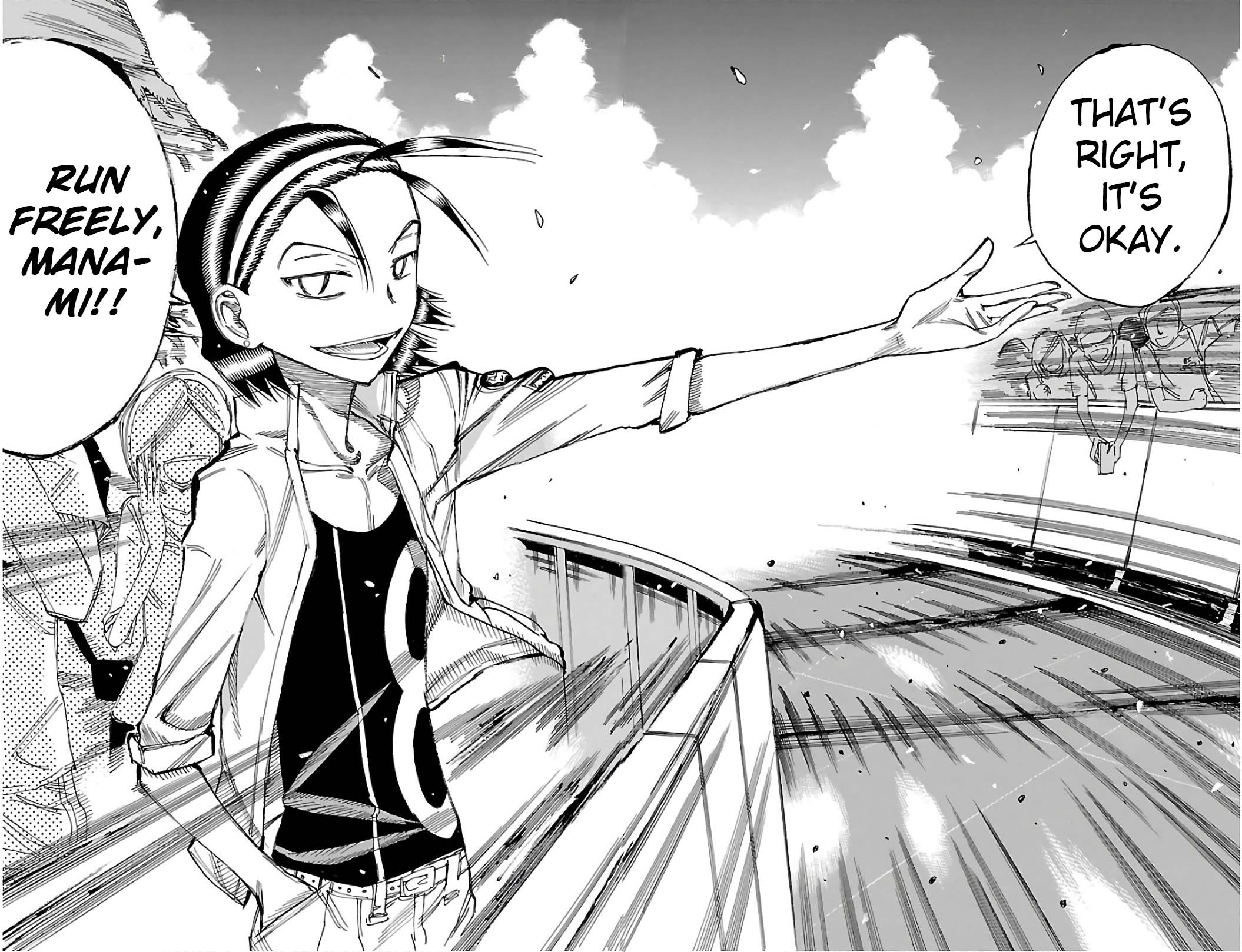Yowamushi Pedal Chapter 534 page 8 - Chapter 534: The Senpai's Cheer