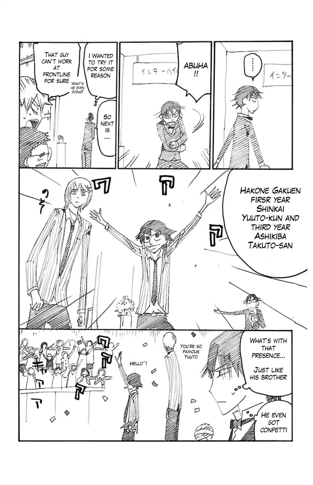 Yowamushi Pedal Chapter 54.5 page 10 - Chapter 54.5: Do your Best!! Shunsuke-kun!