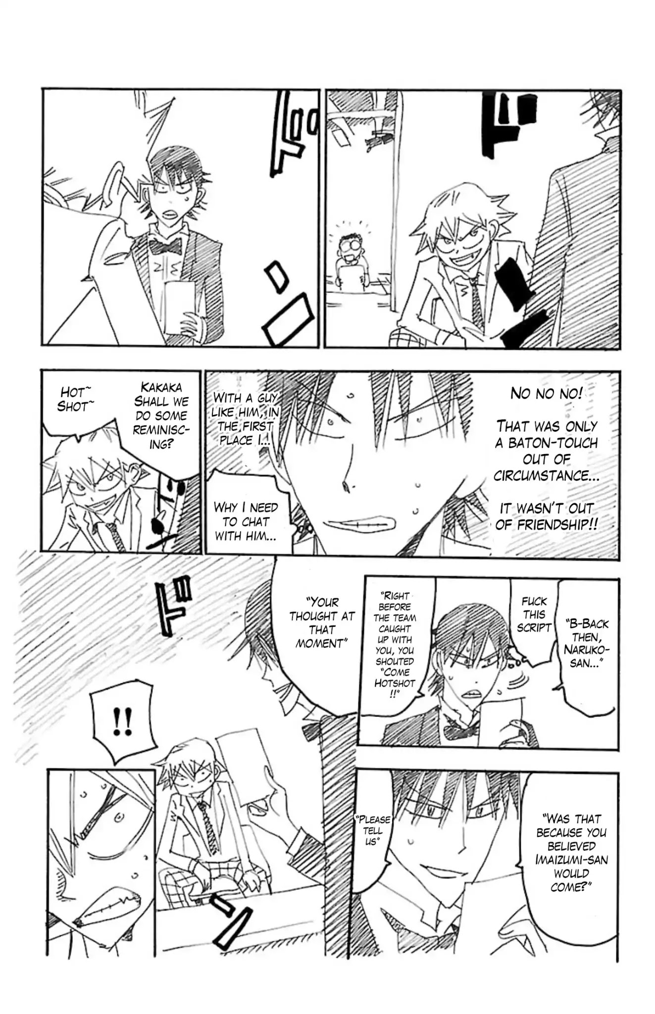 Yowamushi Pedal Chapter 54.5 page 17 - Chapter 54.5: Do your Best!! Shunsuke-kun!