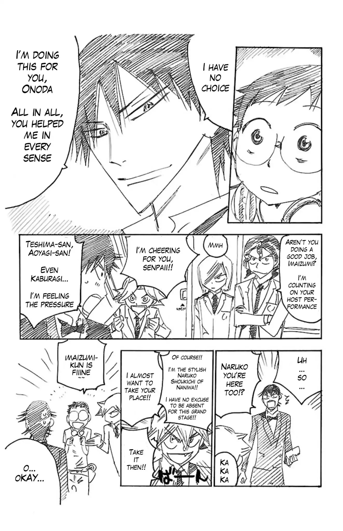 Yowamushi Pedal Chapter 54.5 page 5 - Chapter 54.5: Do your Best!! Shunsuke-kun!