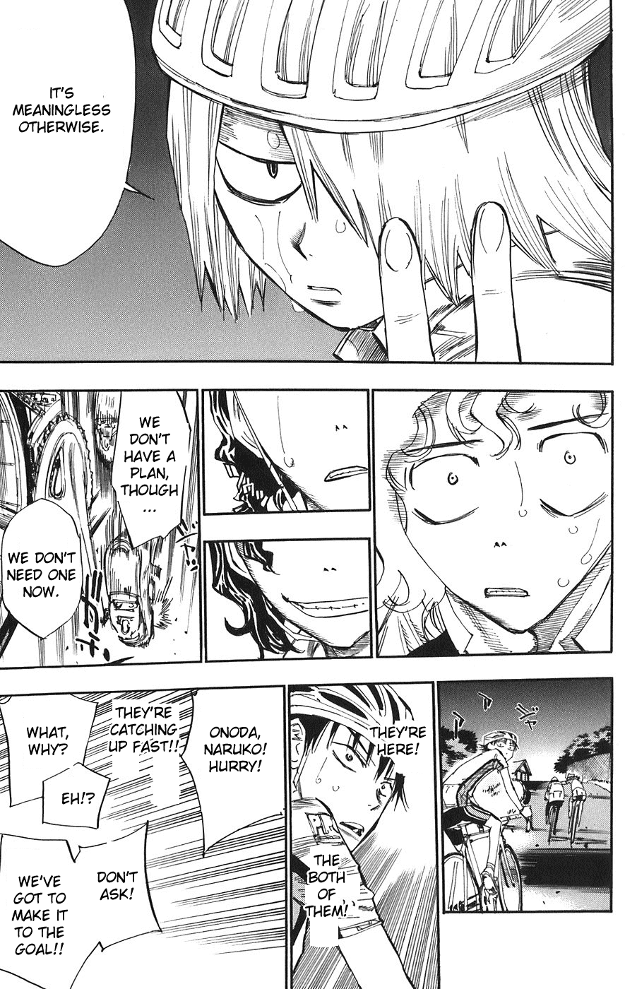 Yowamushi Pedal Chapter 54 page 13 - Chapter 54: Out of Ideas