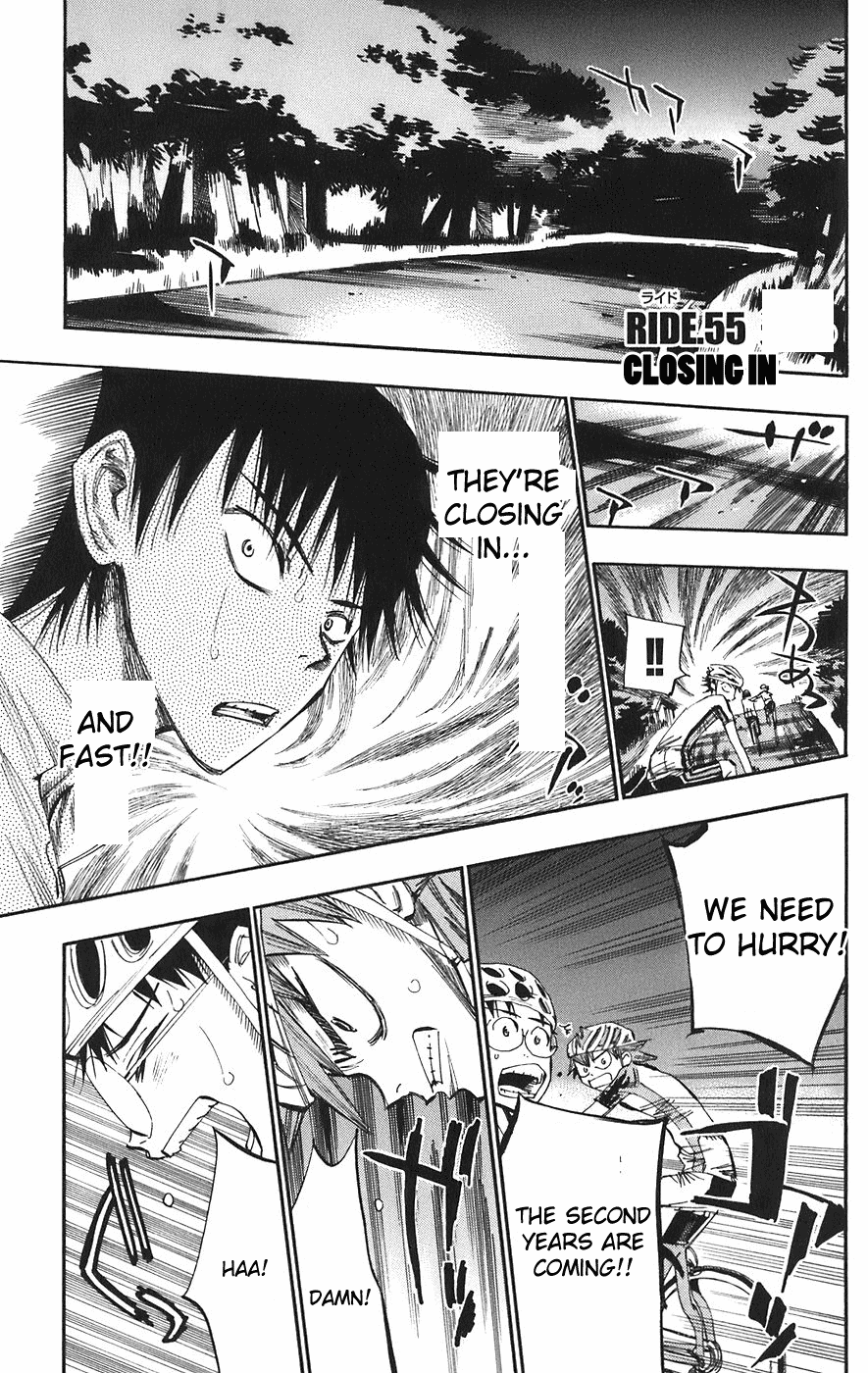 Yowamushi Pedal Chapter 54 page 16 - Chapter 54: Out of Ideas