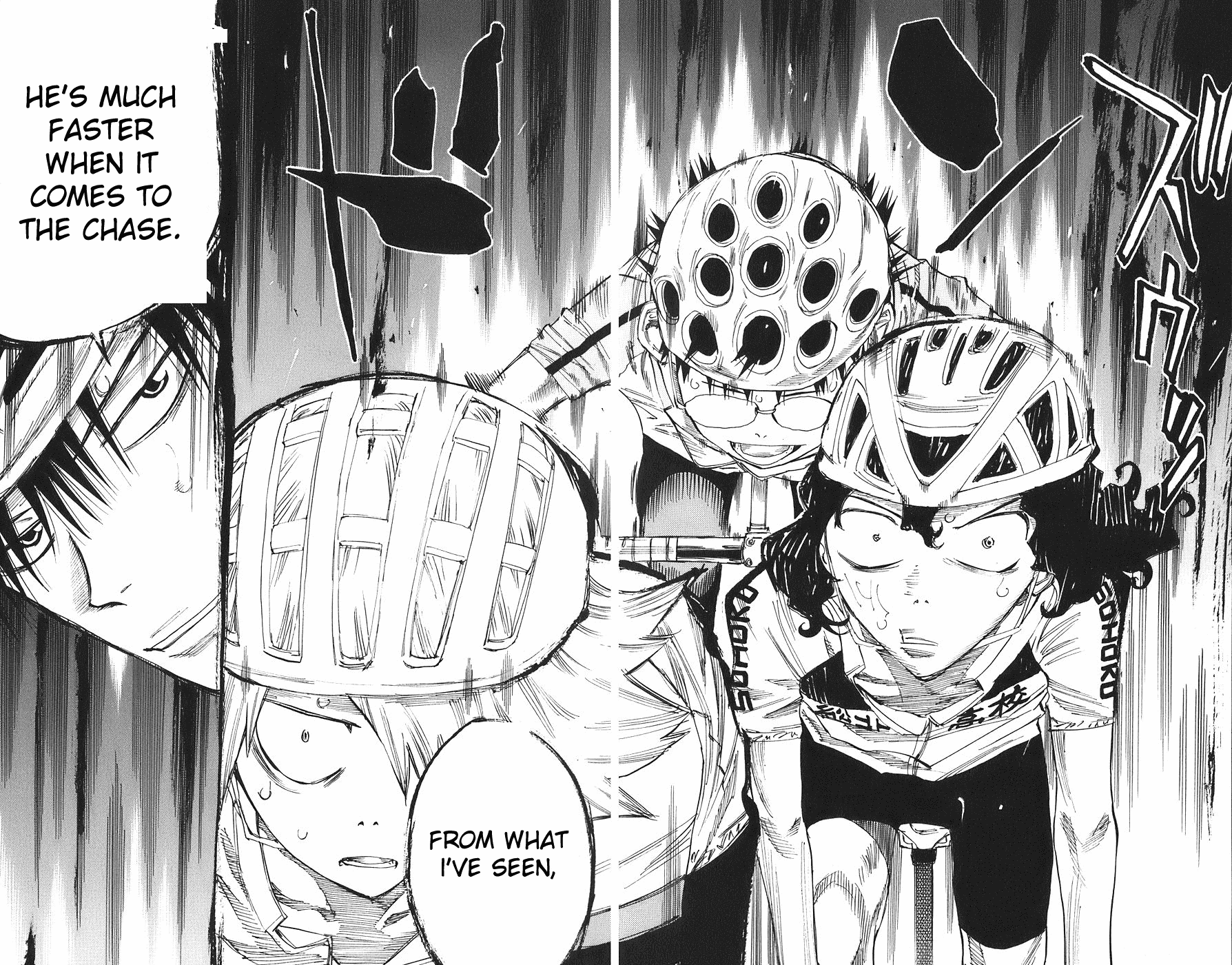 Yowamushi Pedal Chapter 56 page 13 - Chapter 56: In Last Position