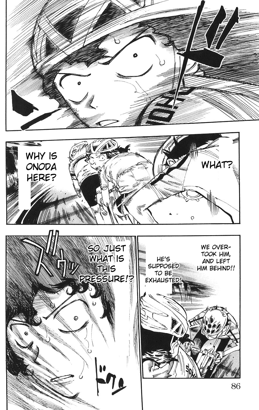 Yowamushi Pedal Chapter 56 page 14 - Chapter 56: In Last Position