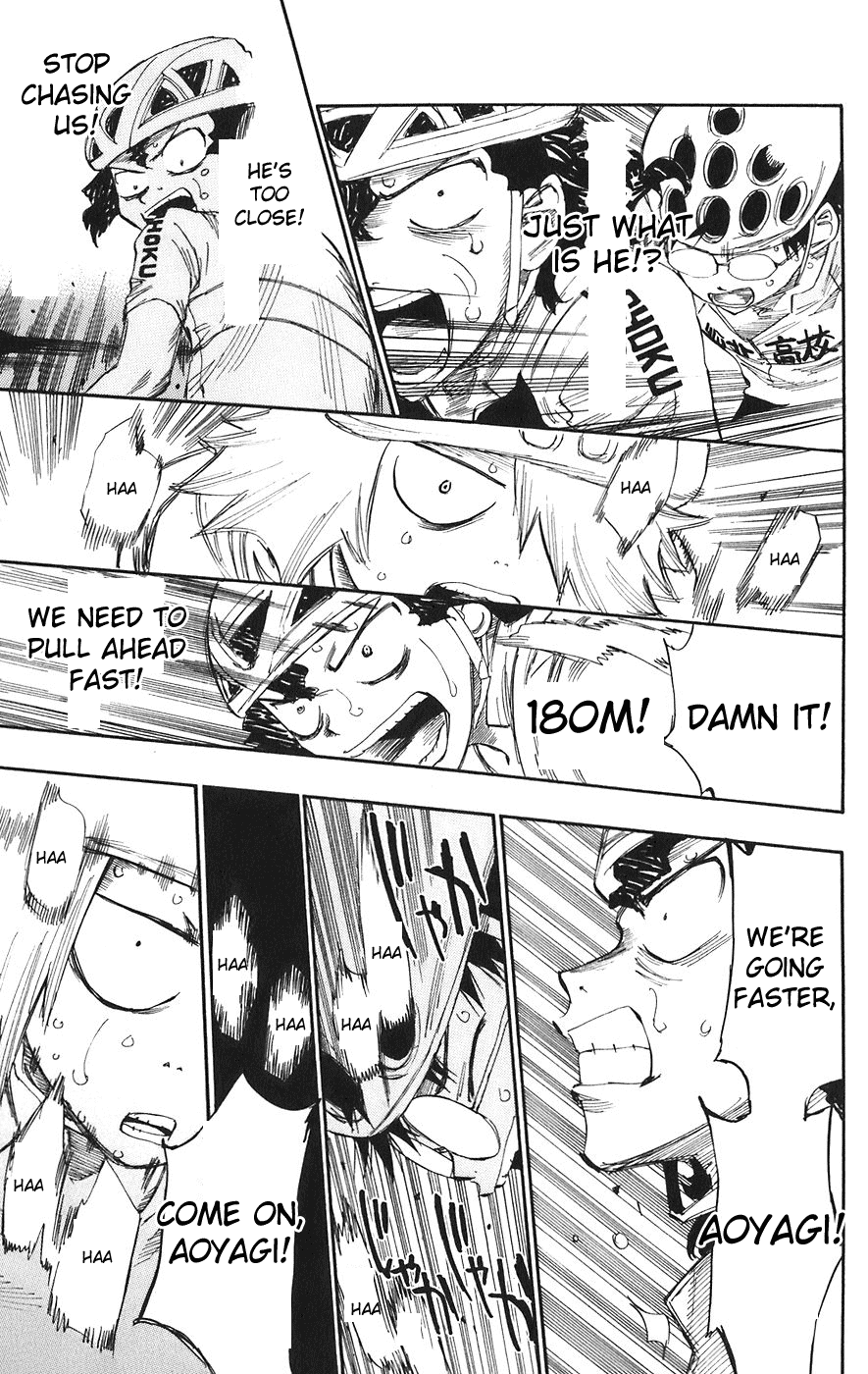 Yowamushi Pedal Chapter 56 page 17 - Chapter 56: In Last Position