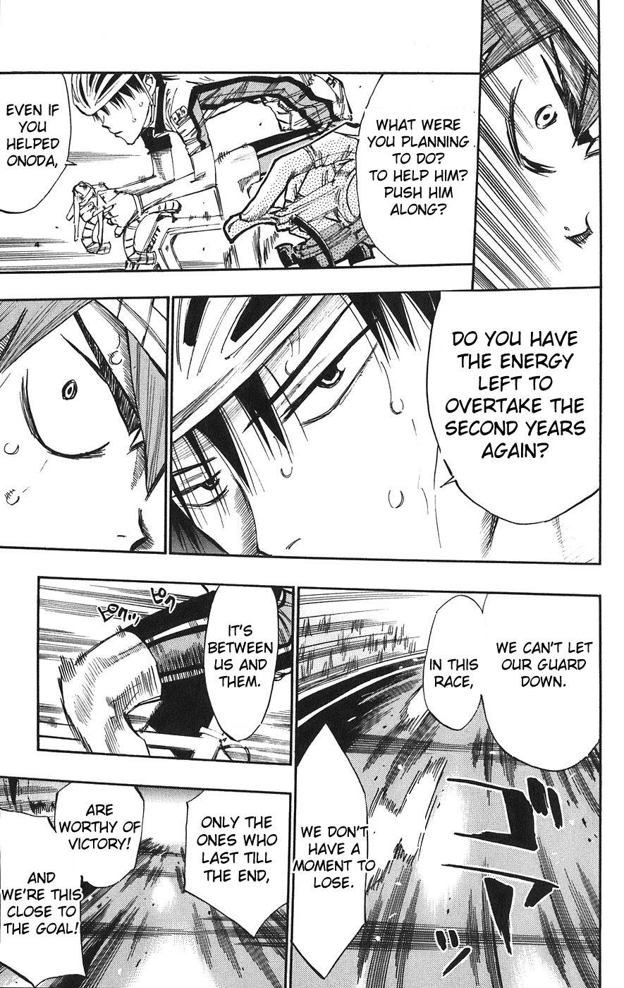 Yowamushi Pedal Chapter 56 page 4 - Chapter 56: In Last Position