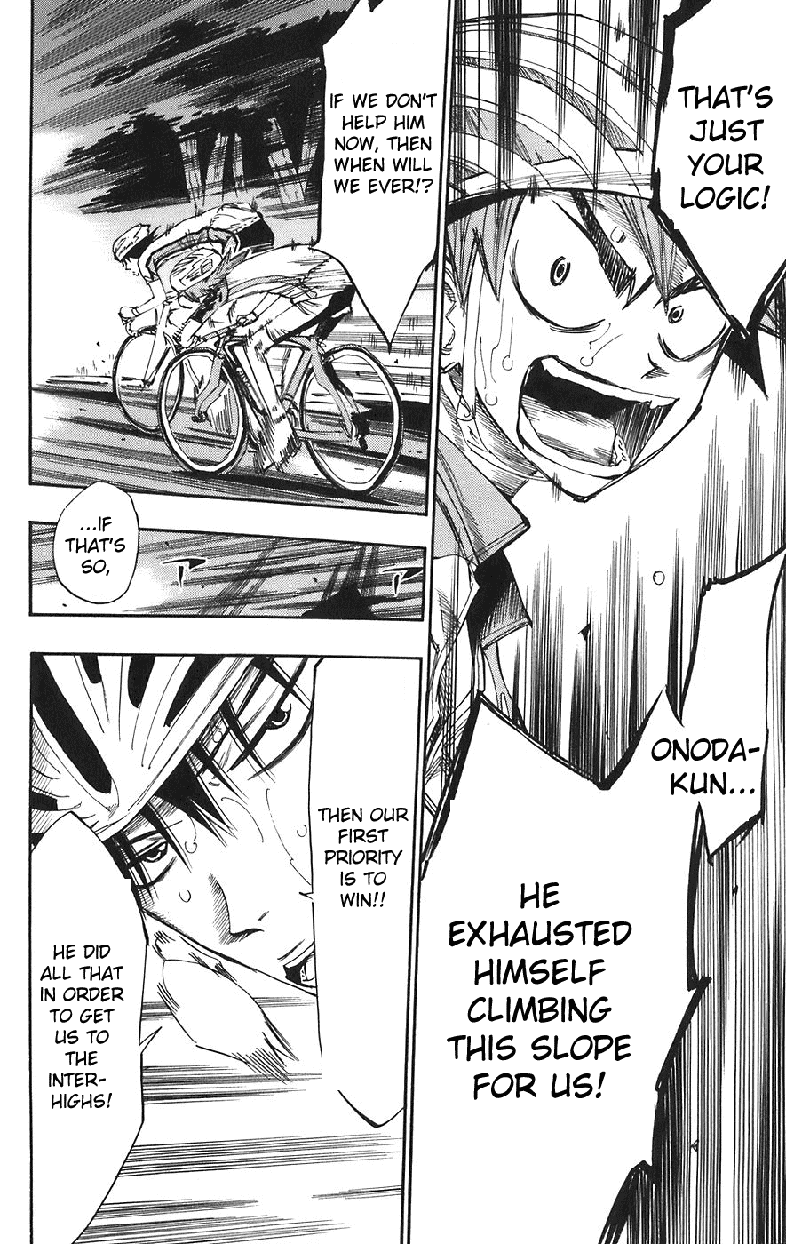 Yowamushi Pedal Chapter 56 page 5 - Chapter 56: In Last Position