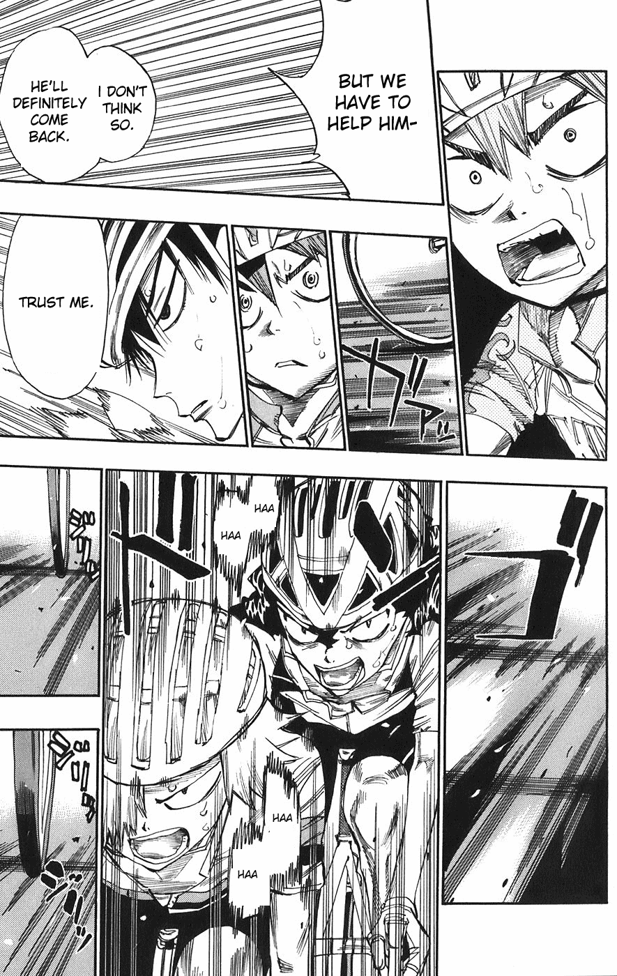 Yowamushi Pedal Chapter 56 page 8 - Chapter 56: In Last Position