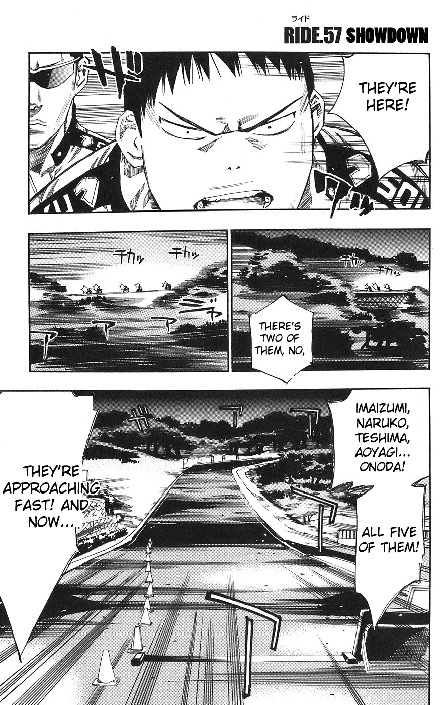 Yowamushi Pedal Chapter 57 page 1 - Chapter 57: Showdown