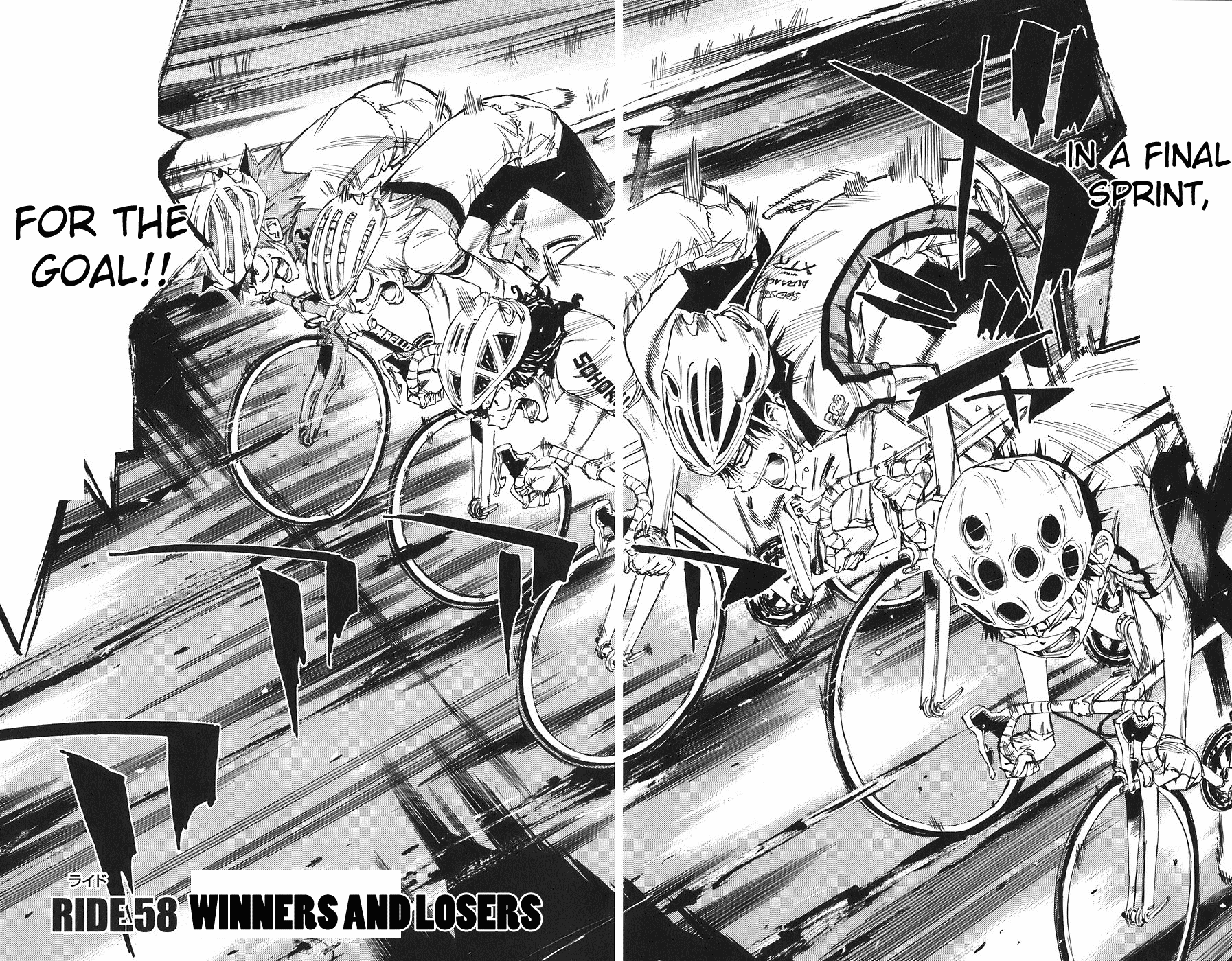 Yowamushi Pedal Chapter 58 page 2 - Chapter 58: Winners and Losers