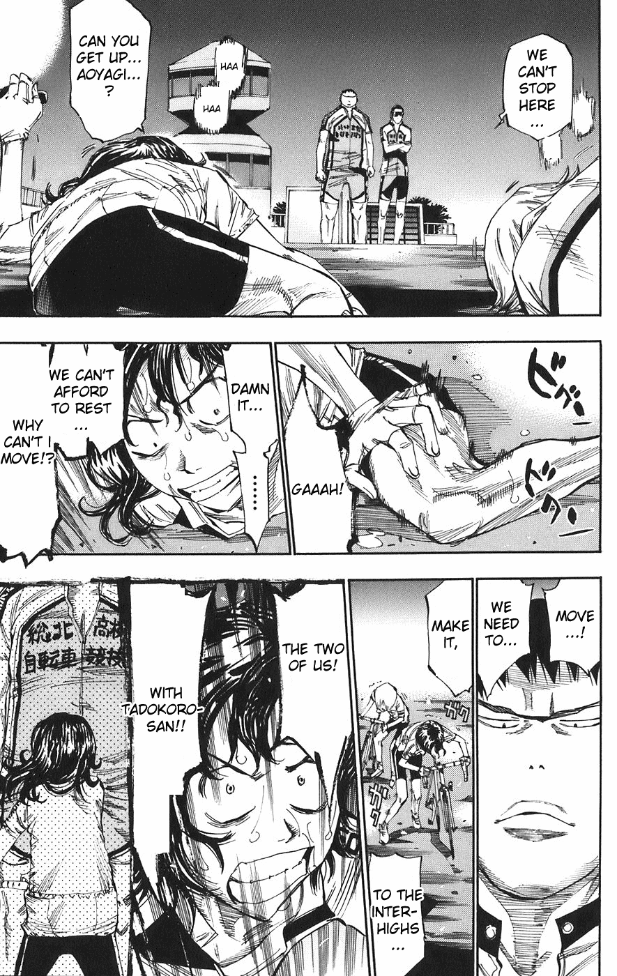 Yowamushi Pedal Chapter 59 page 8 - Chapter 59: All-Out Battle