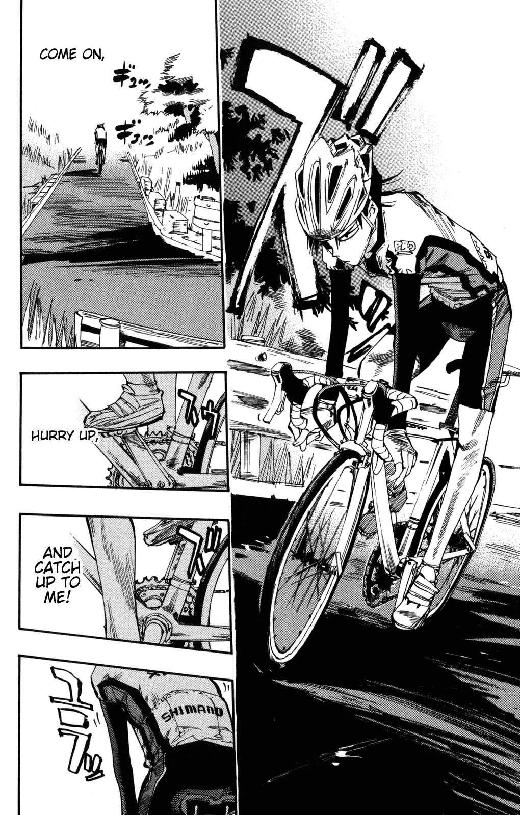 Yowamushi Pedal Chapter 6 page 10 - Chapter 6: Cadence