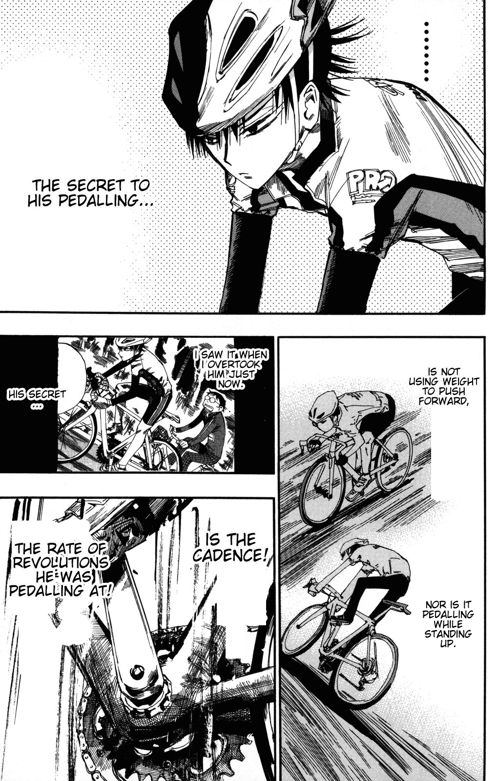 Yowamushi Pedal Chapter 6 page 11 - Chapter 6: Cadence