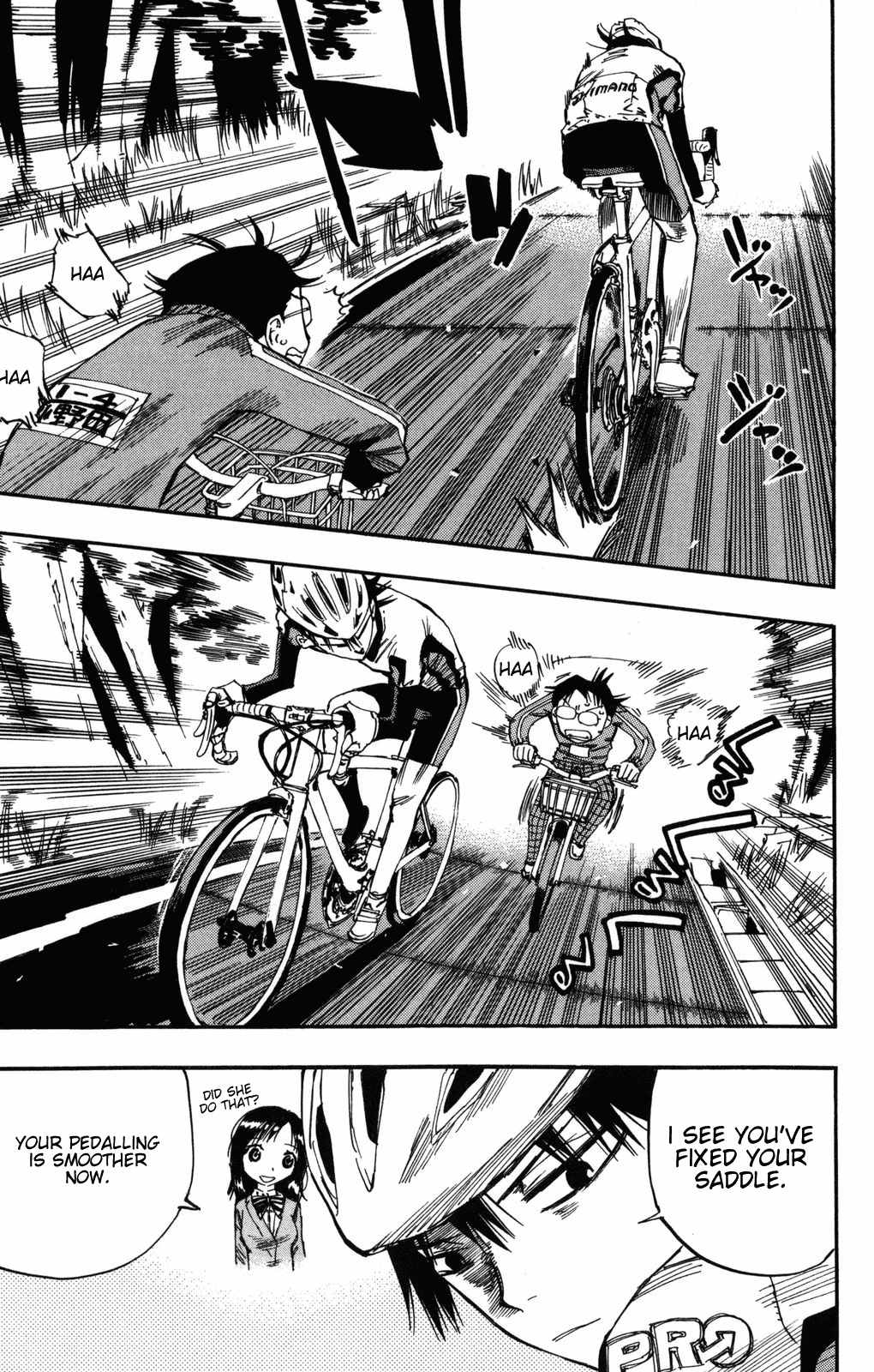 Yowamushi Pedal Chapter 6 page 16 - Chapter 6: Cadence