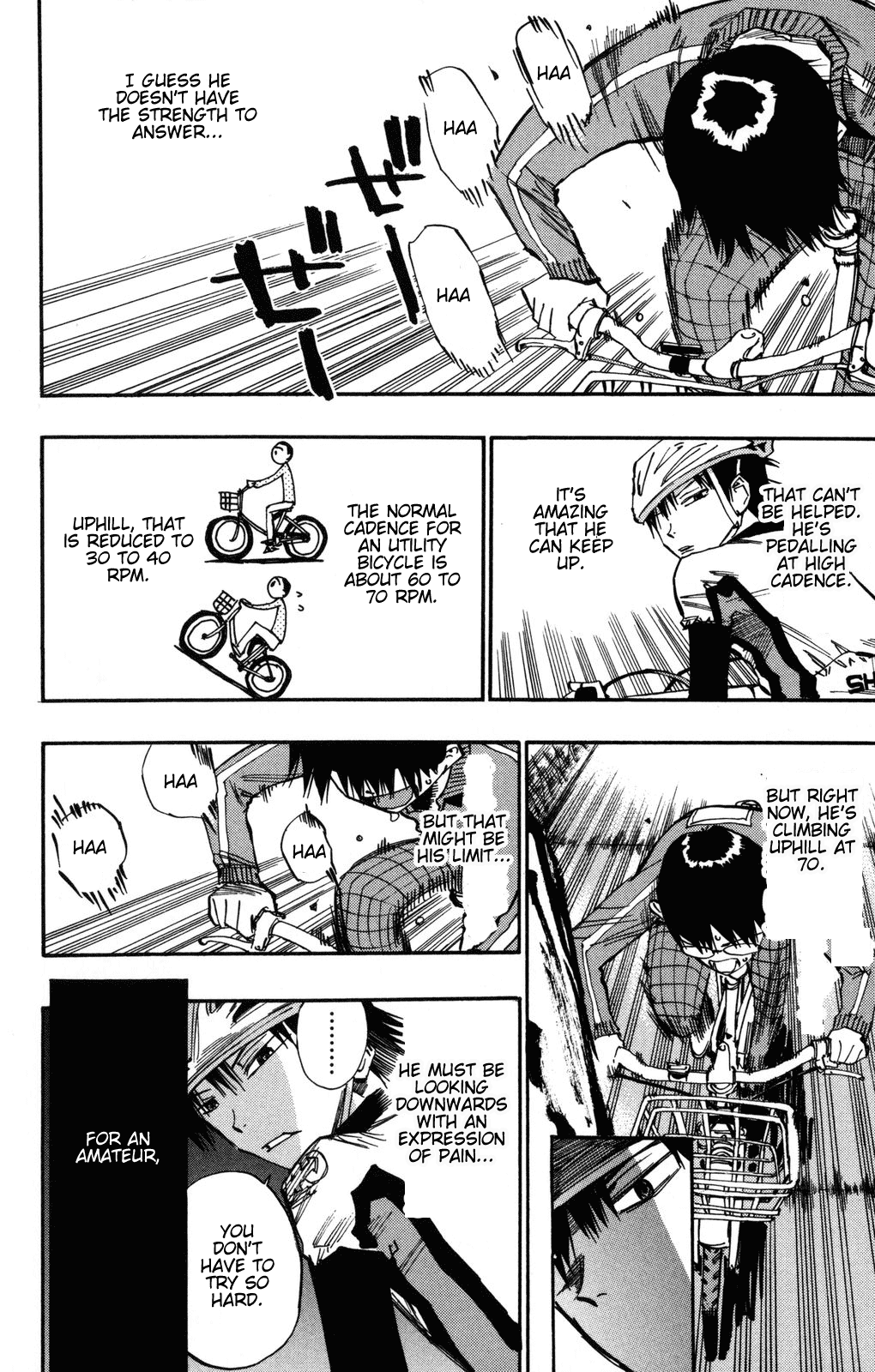 Yowamushi Pedal Chapter 6 page 17 - Chapter 6: Cadence