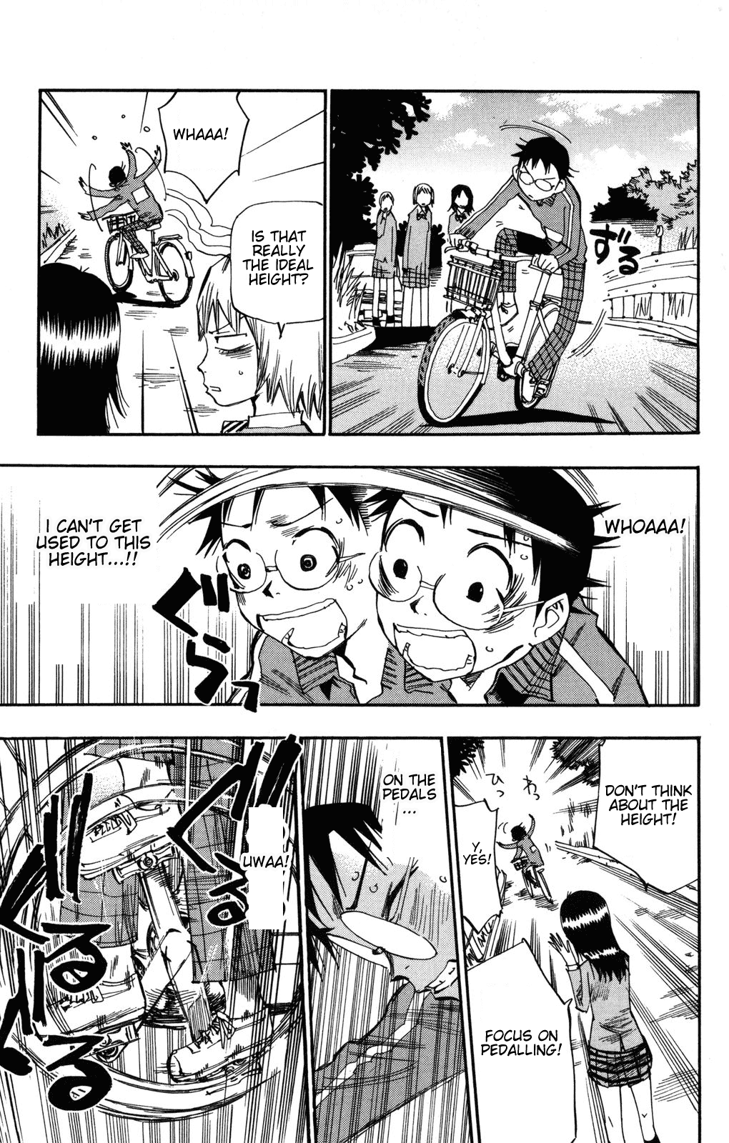 Yowamushi Pedal Chapter 6 page 3 - Chapter 6: Cadence