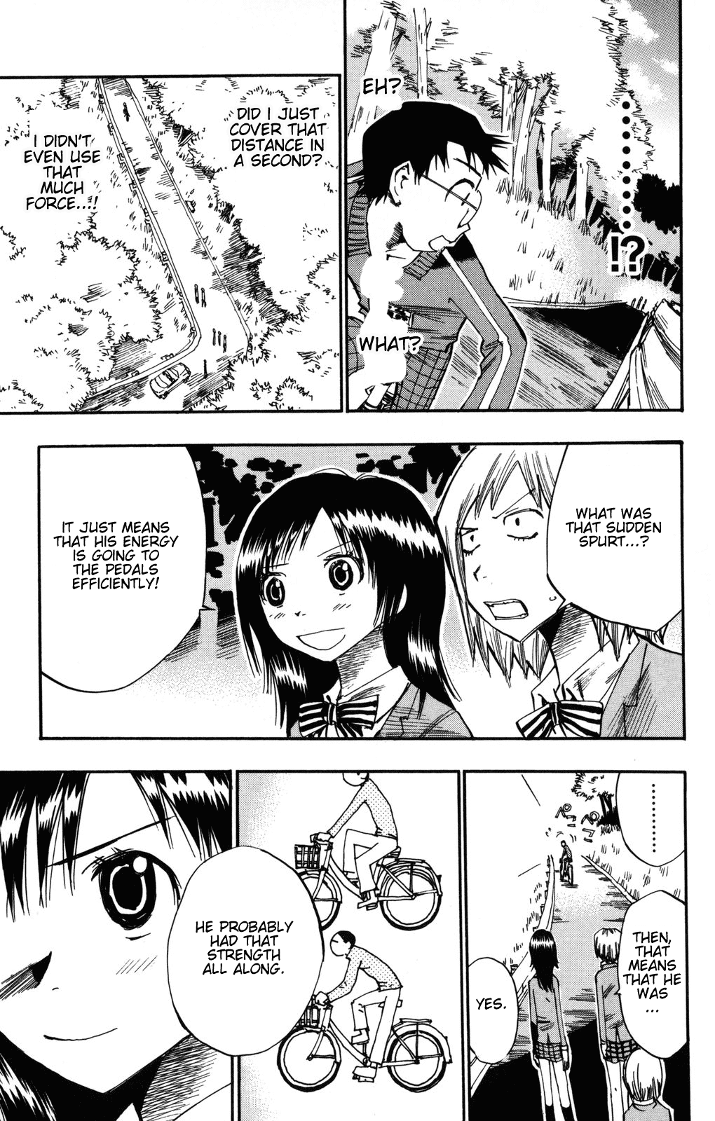 Yowamushi Pedal Chapter 6 page 5 - Chapter 6: Cadence