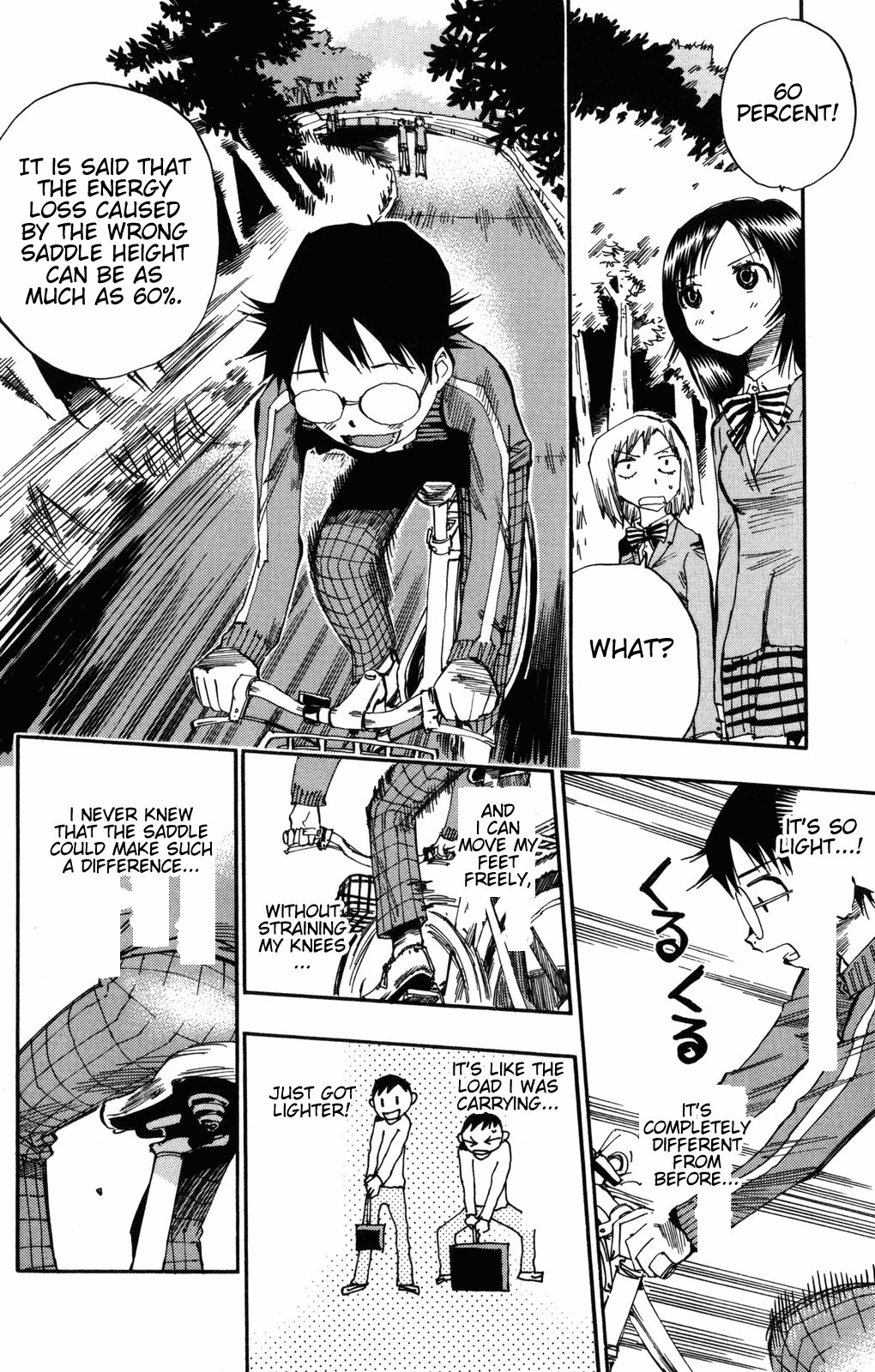 Yowamushi Pedal Chapter 6 page 6 - Chapter 6: Cadence