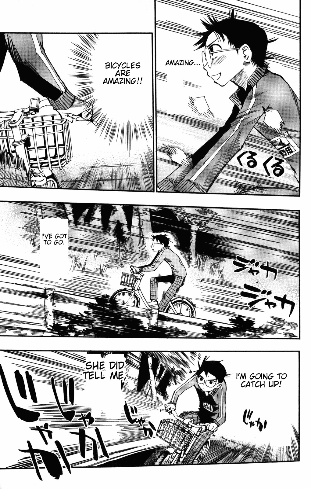 Yowamushi Pedal Chapter 6 page 7 - Chapter 6: Cadence