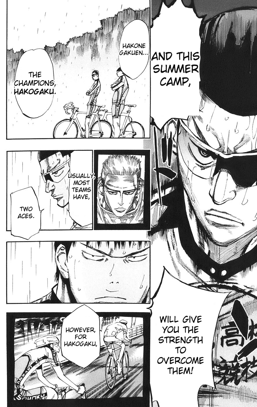 Yowamushi Pedal Chapter 60 page 10 - Chapter 60: Rain