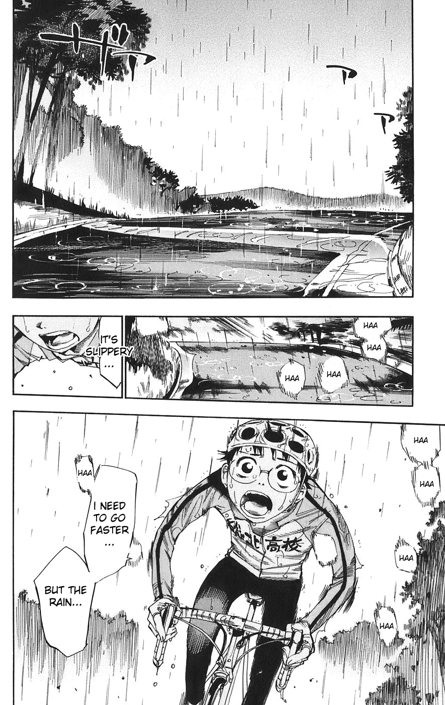Yowamushi Pedal Chapter 60 page 16 - Chapter 60: Rain