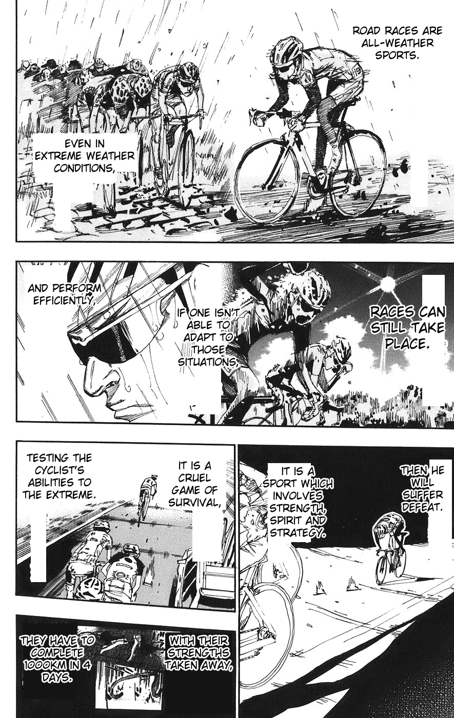 Yowamushi Pedal Chapter 60 page 5 - Chapter 60: Rain