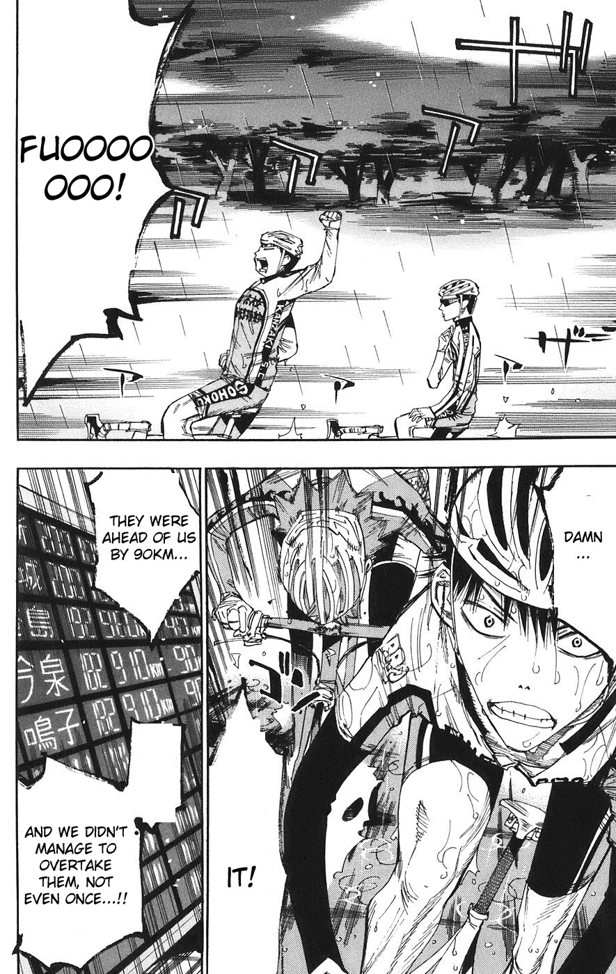 Yowamushi Pedal Chapter 60 page 8 - Chapter 60: Rain
