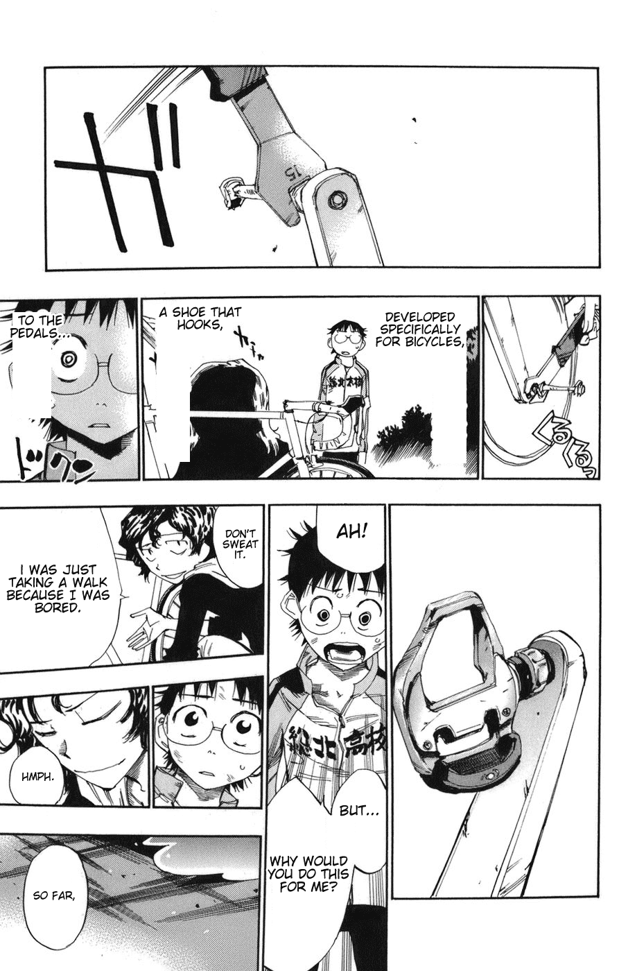 Yowamushi Pedal Chapter 62 page 12 - Chapter 62: Onoda Makes the Goal