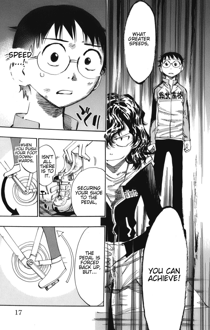 Yowamushi Pedal Chapter 62 page 14 - Chapter 62: Onoda Makes the Goal