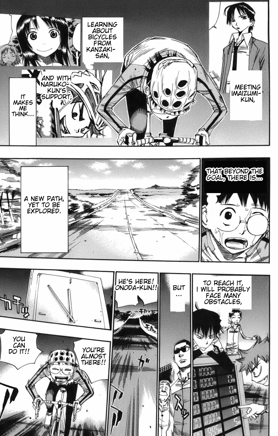 Yowamushi Pedal Chapter 62 page 21 - Chapter 62: Onoda Makes the Goal