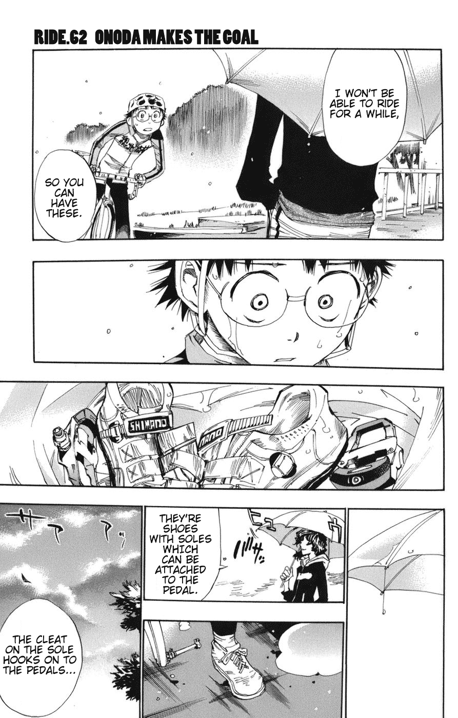 Yowamushi Pedal Chapter 62 page 7 - Chapter 62: Onoda Makes the Goal